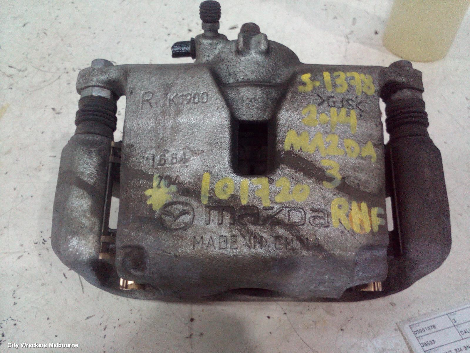 MAZDA 3 2014 Caliper