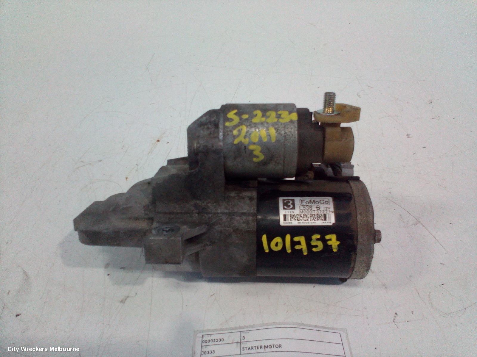 thumbnail image 2 of New Starter Motor For Mazda 3 2010-2012 L4 2.0L – 1.0kW, 12V, CW, 11 Teeth 2 of 5
