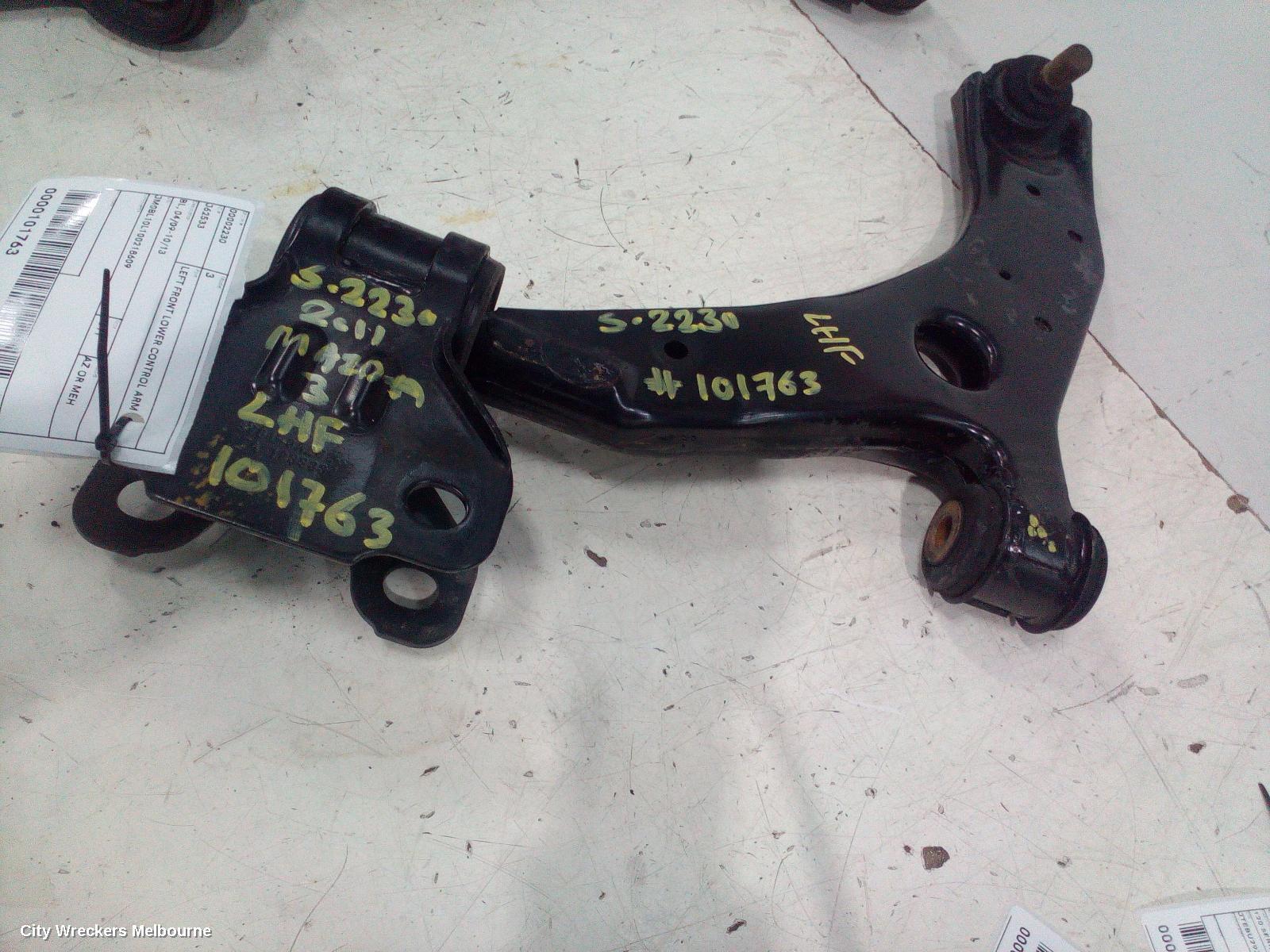 MAZDA 3 2011 Left Front Lower Control Arm