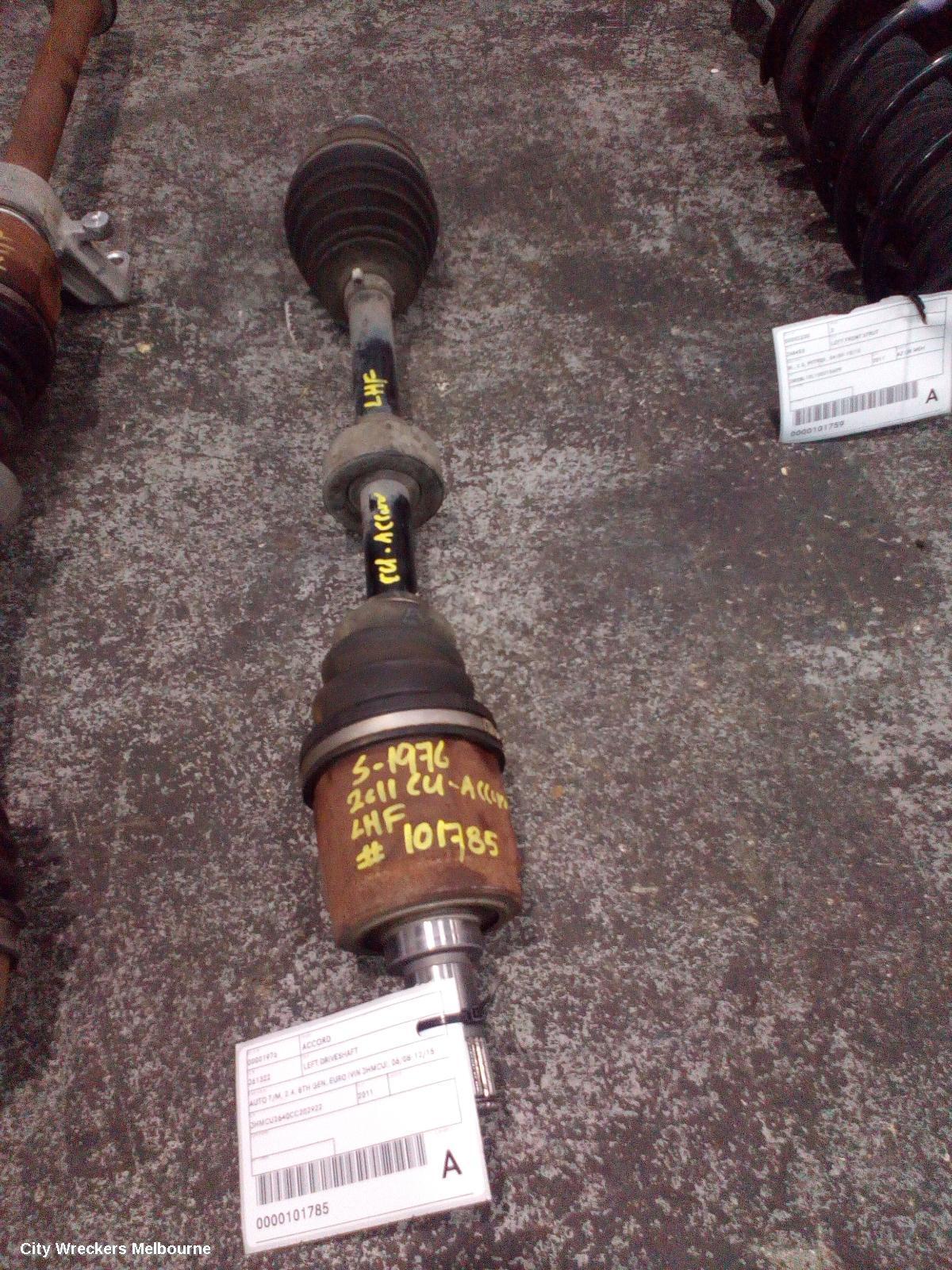 HONDA ACCORD 2011 Left Driveshaft