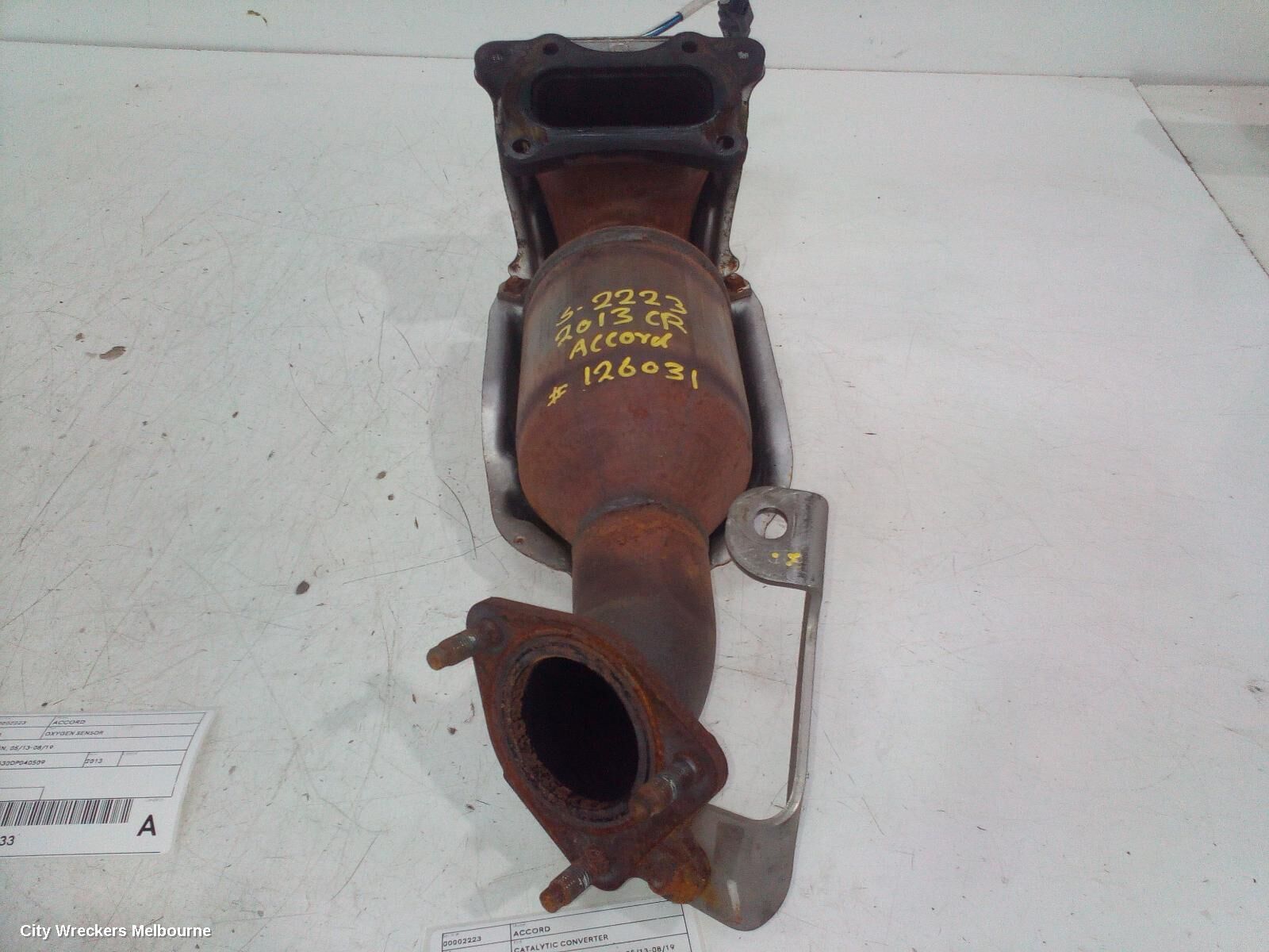 HONDA ACCORD 2013 Catalytic Converter