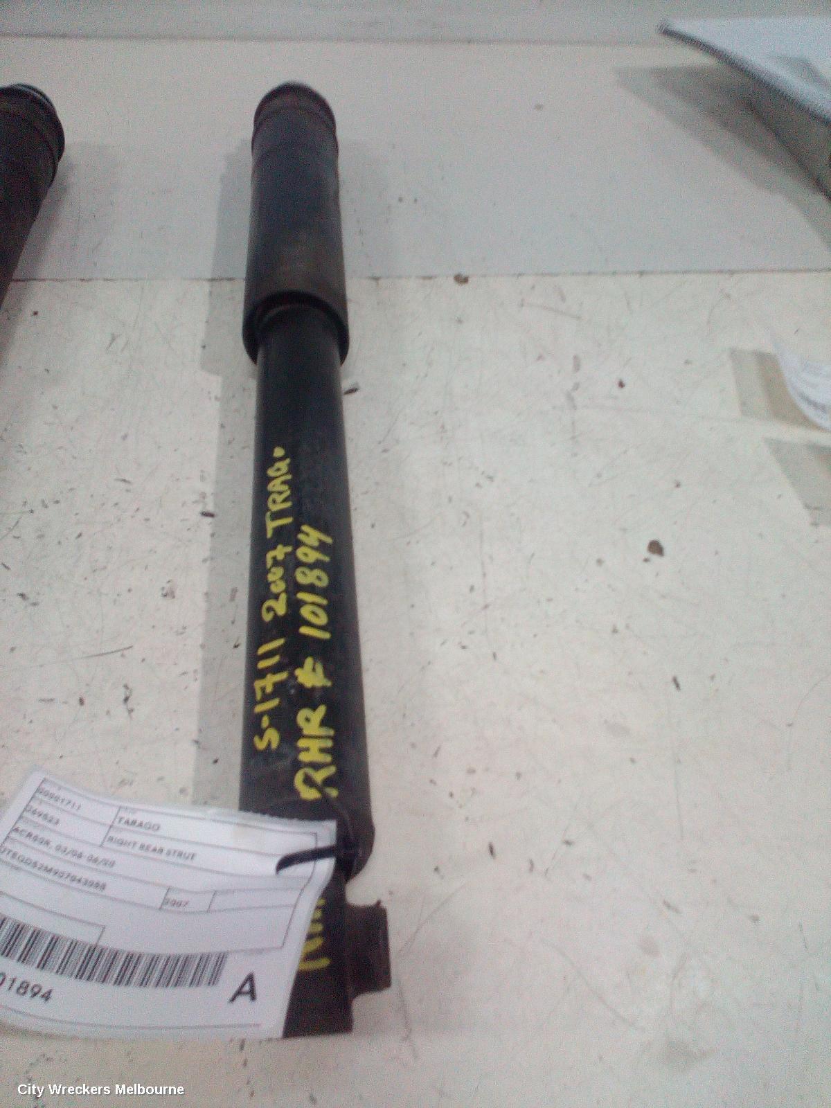 TOYOTA TARAGO 2007 Right Rear Strut