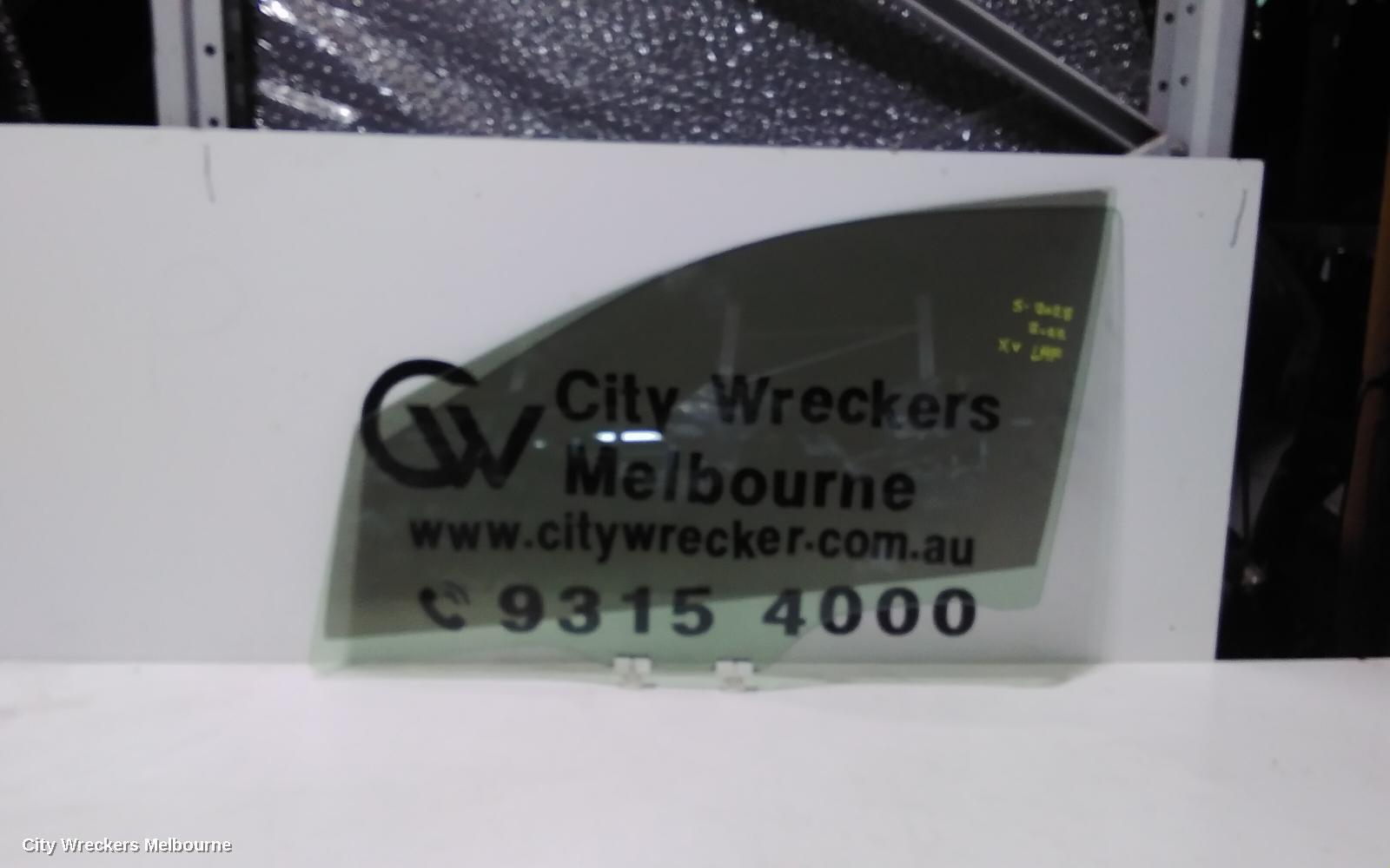 SUBARU XV 2021 Left Front Door Window