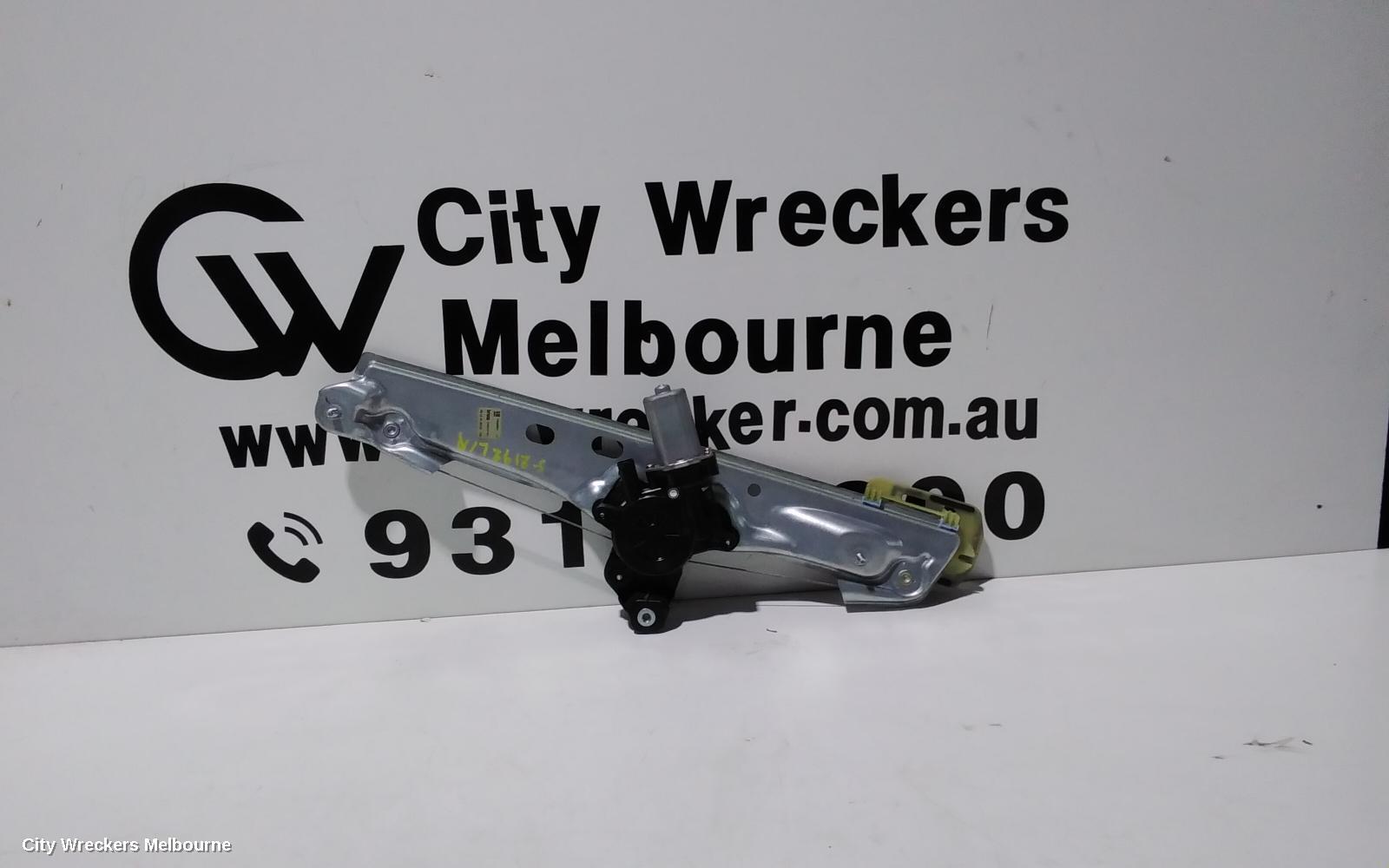 HOLDEN ASTRA 2017 Left Rear Wnd Reg/Motor