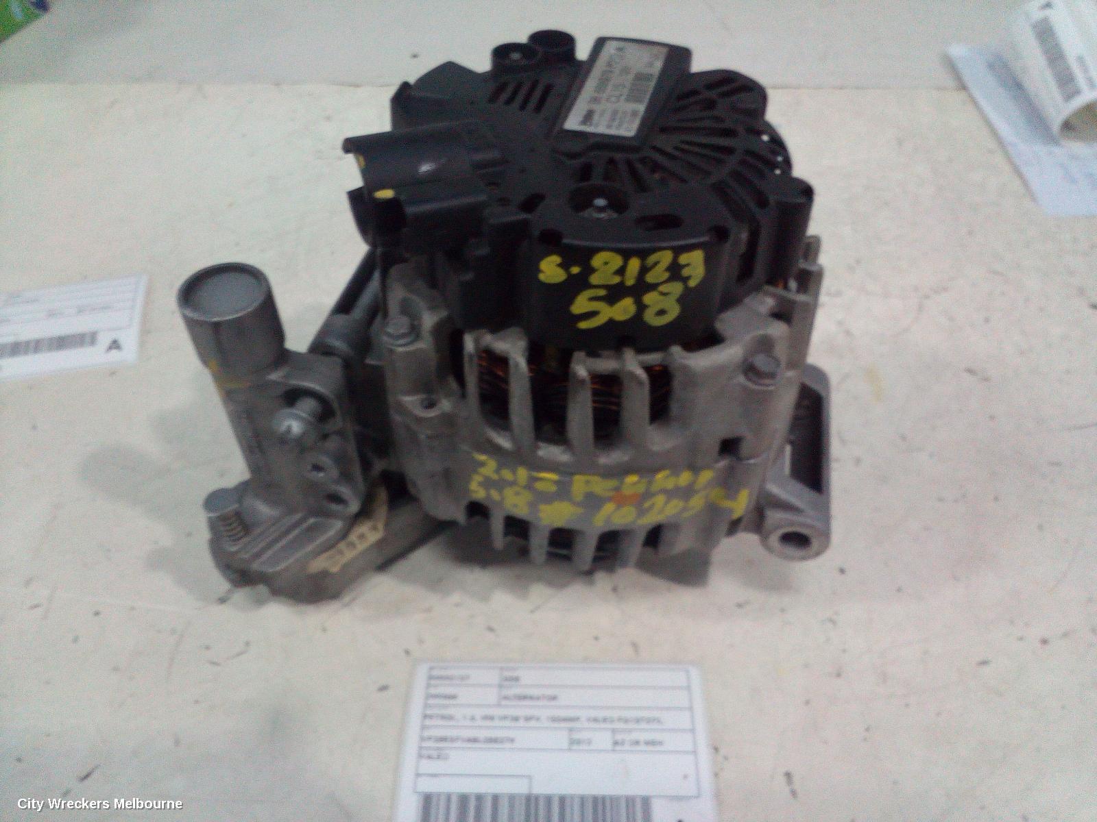 PEUGEOT 508 2012 Alternator