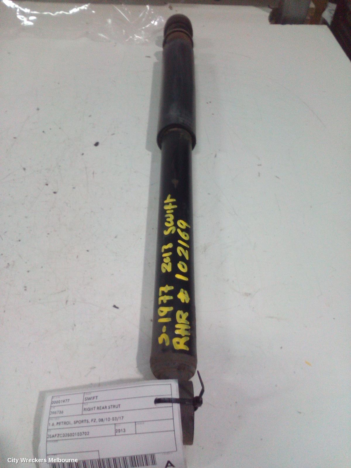 SUZUKI SWIFT 2013 Right Rear Strut