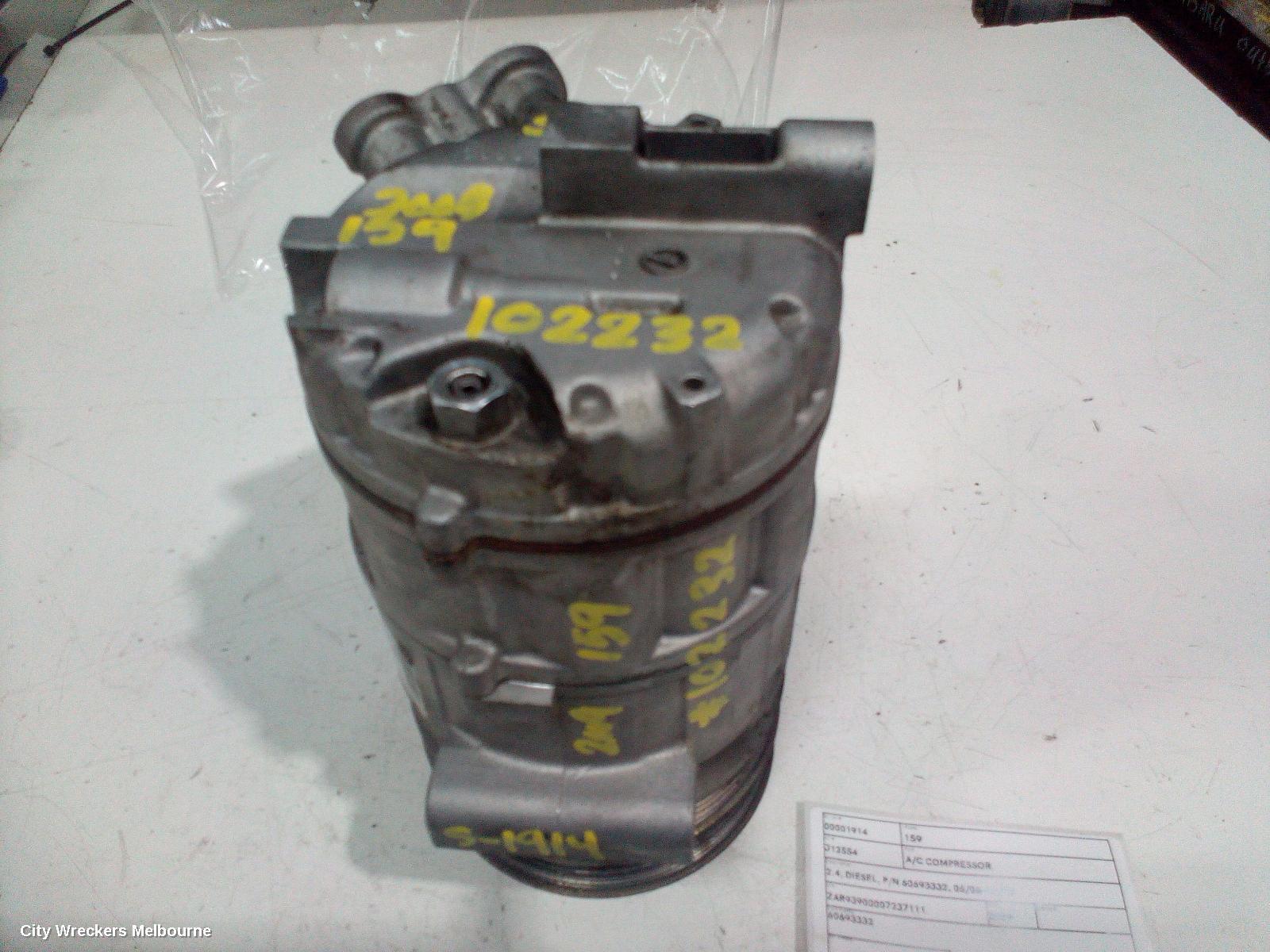 ALFA ROMEO 159 2009 A/C Compressor