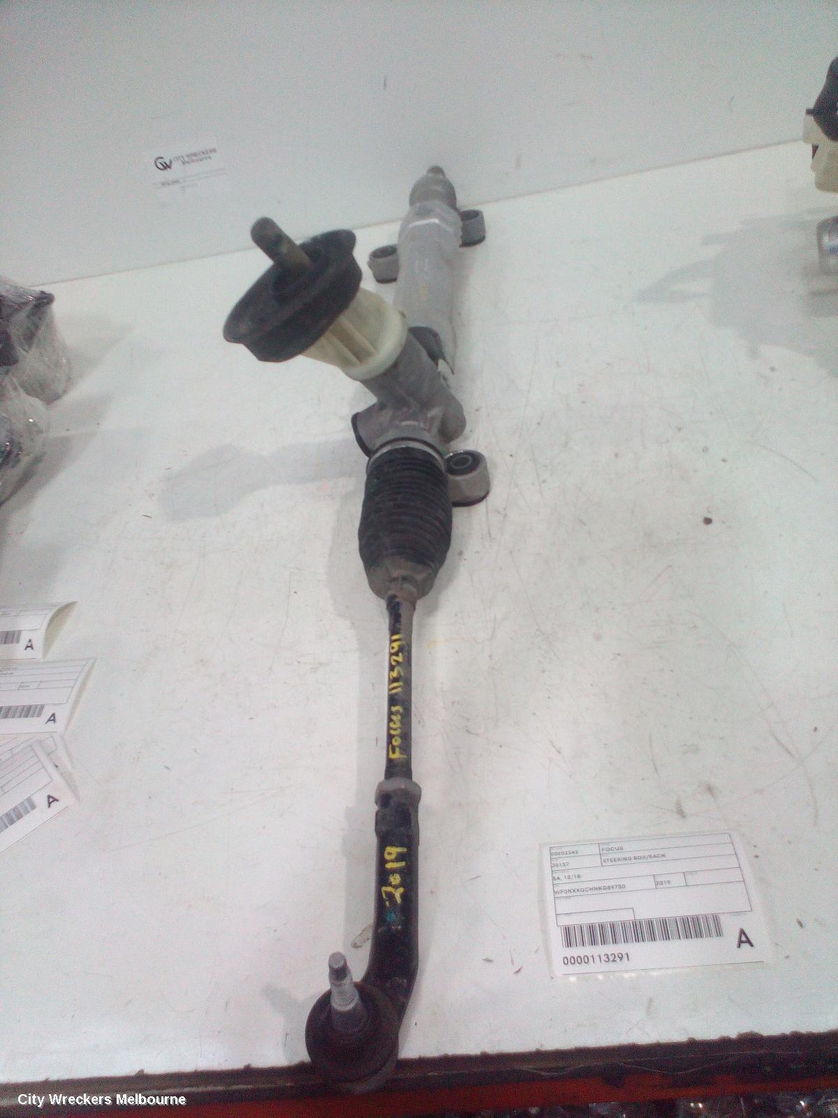 FORD FOCUS 2019 Steering Box/Rack