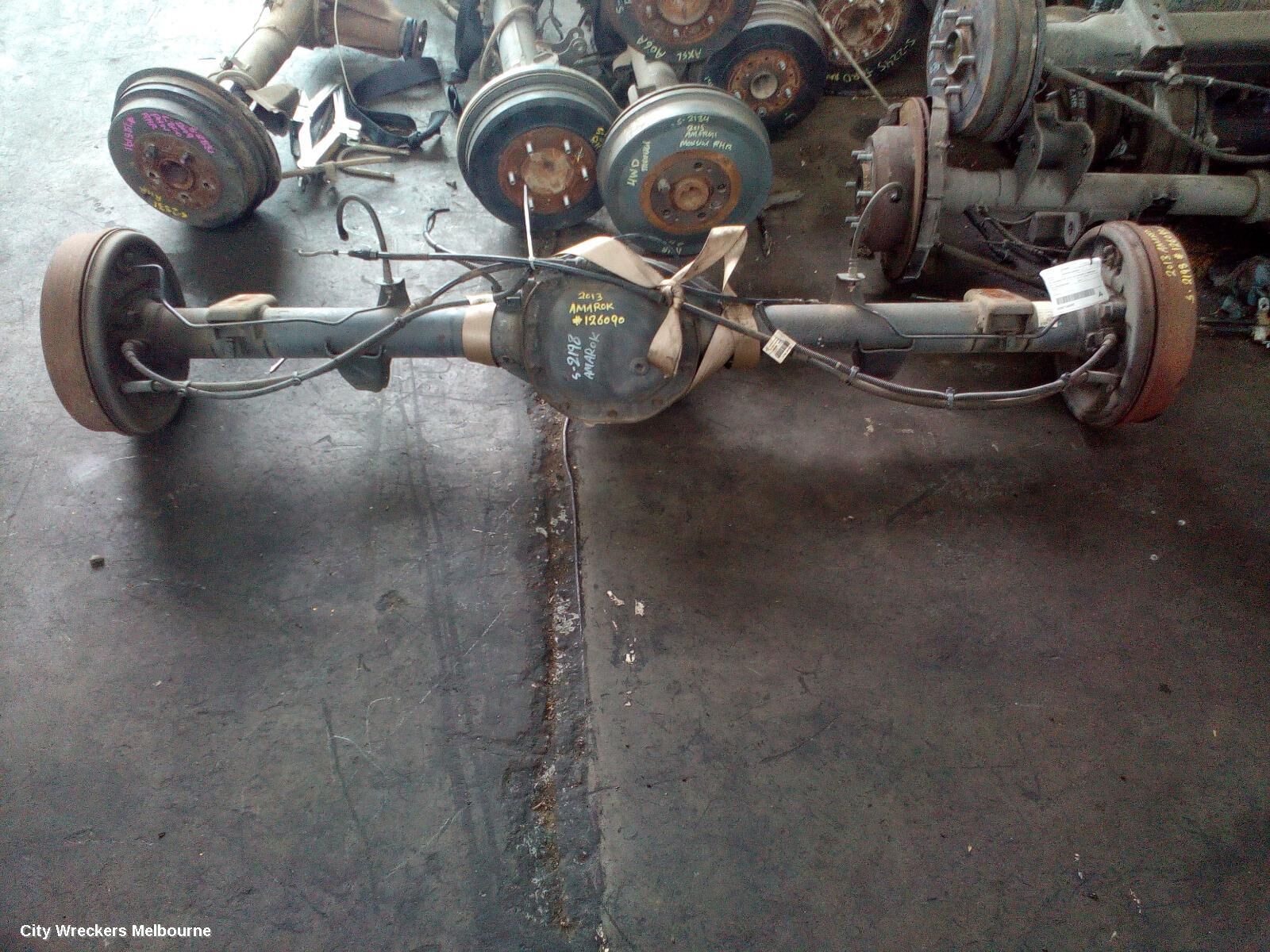 VOLKSWAGEN AMAROK 2013 Rear Diff Assembly