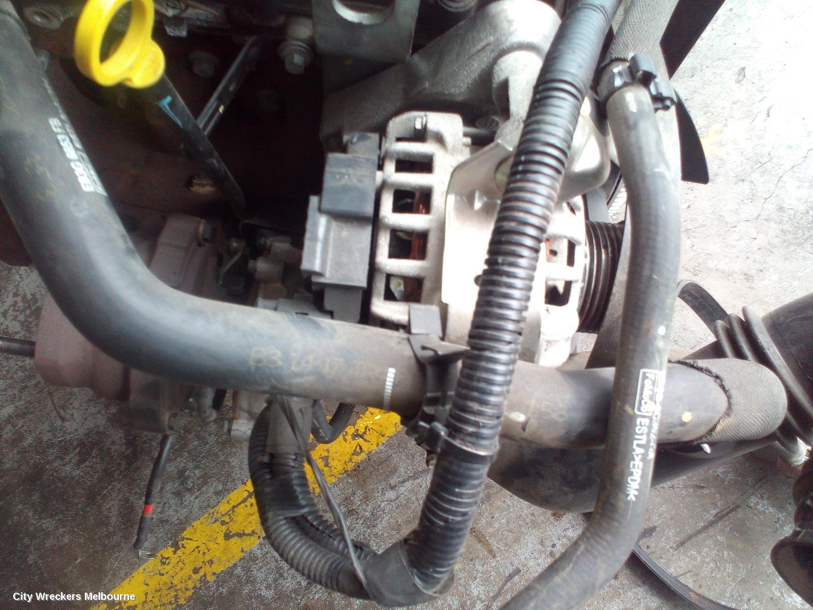 MAZDA BT50 2017 Alternator