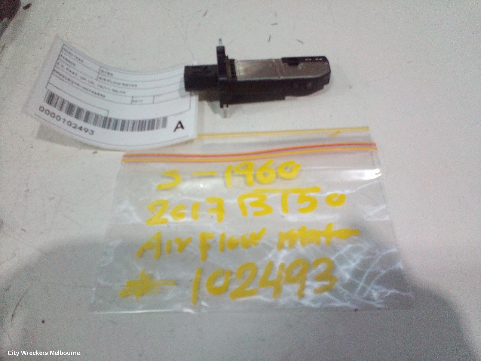 MAZDA BT50 2017 Air Flow Meter