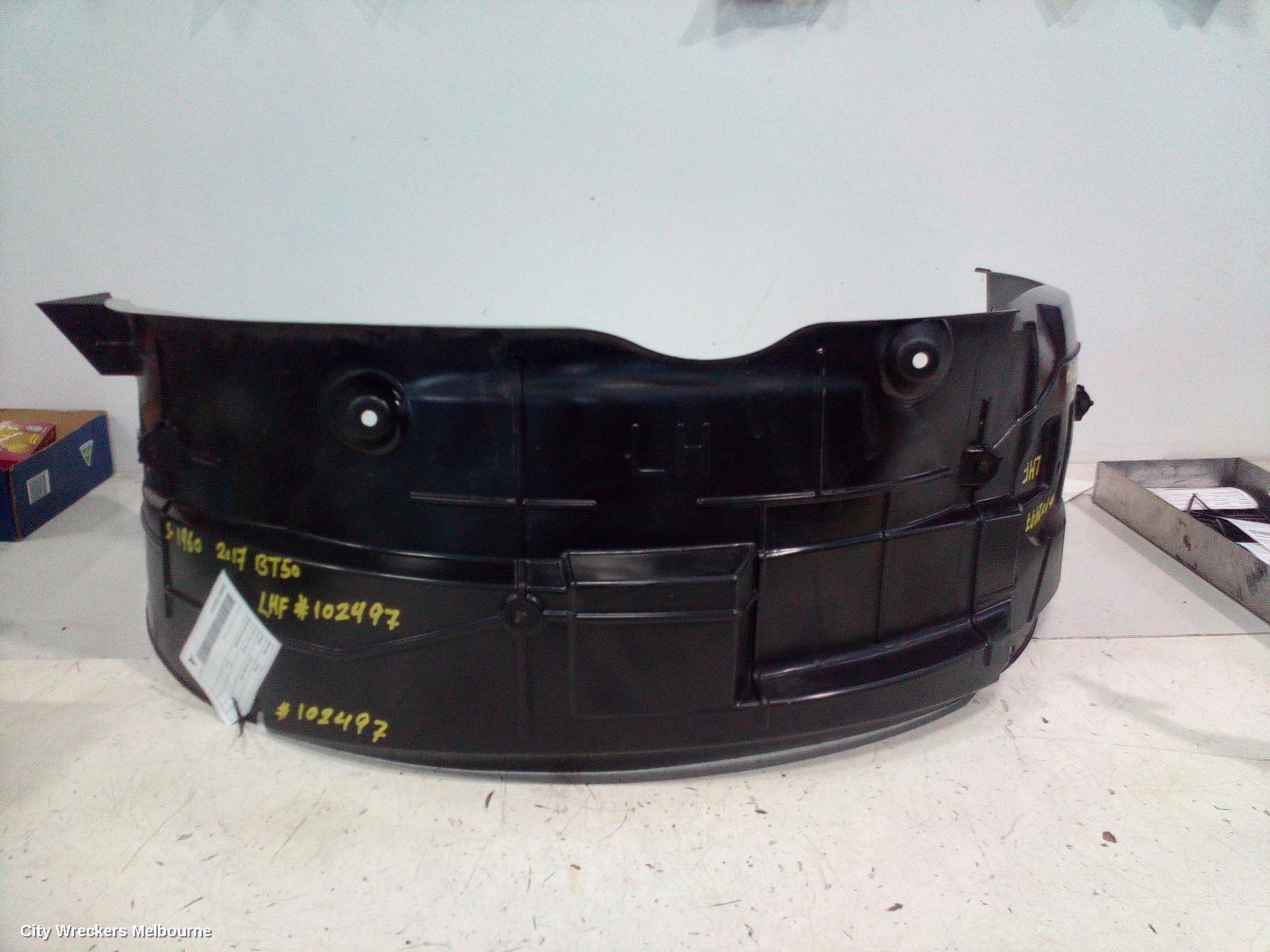 MAZDA BT50 2017 Left Guard Liner