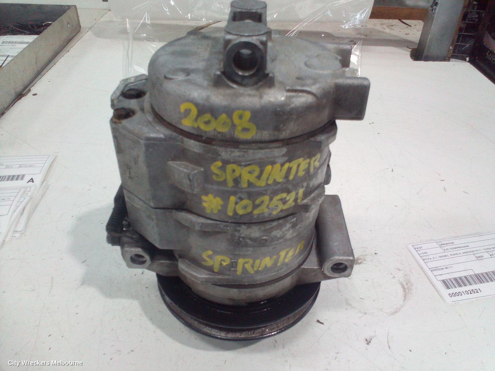 MERCEDES SPRINTER 2008 A/C Compressor