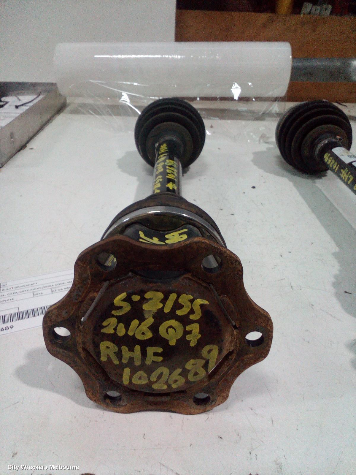 AUDI Q7 2016 Right Driveshaft