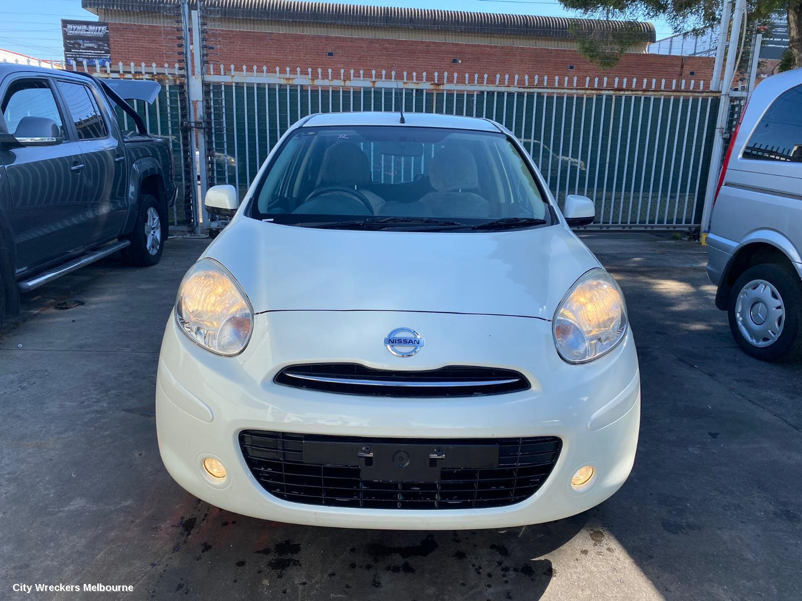 NISSAN MICRA 2014 Front Bumper