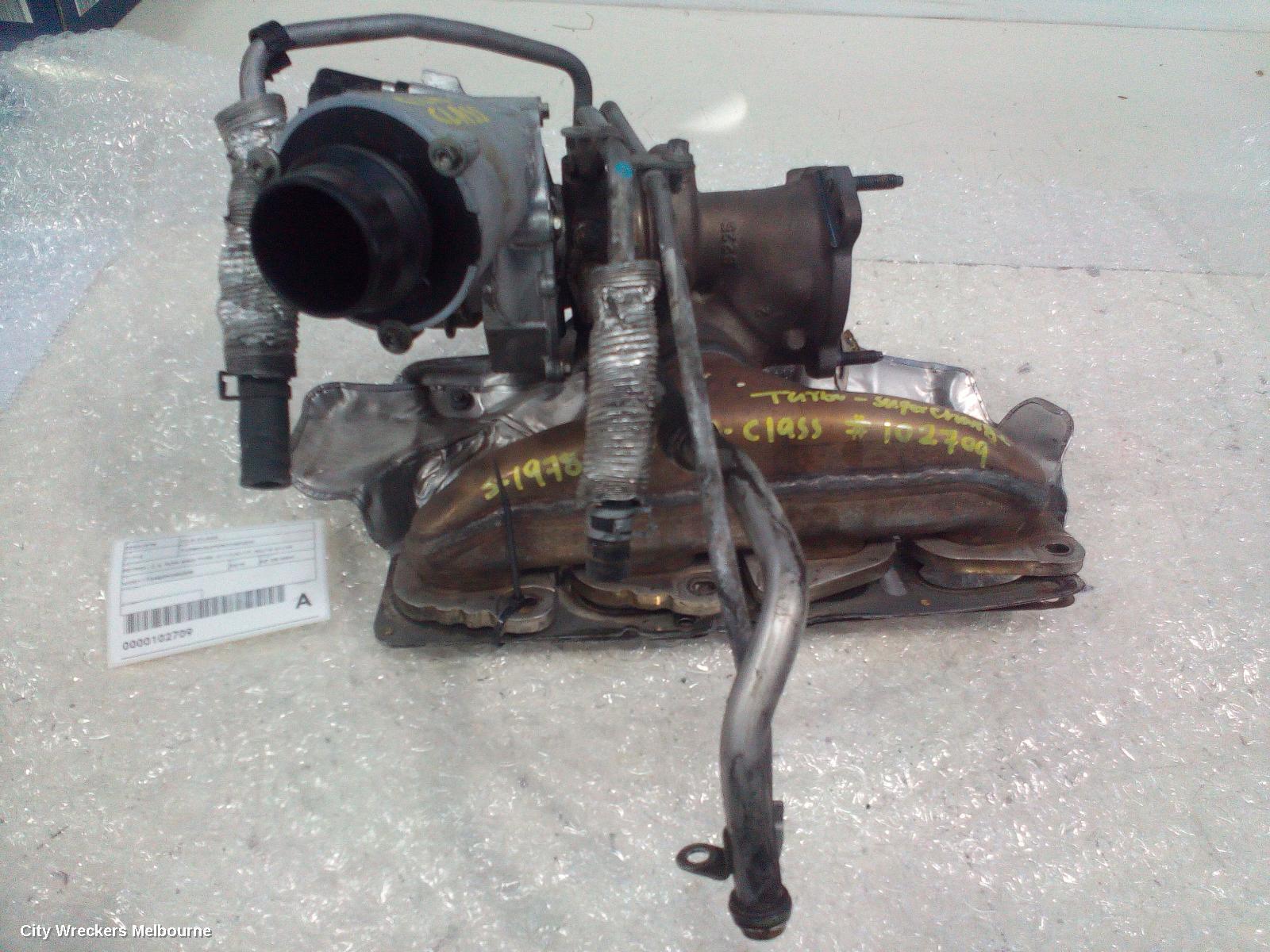 MERCEDES CLA CLASS 2015 Turbo Supercharger