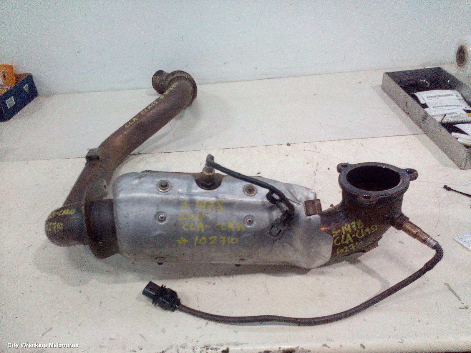 MERCEDES CLA CLASS 2015 Catalytic Converter