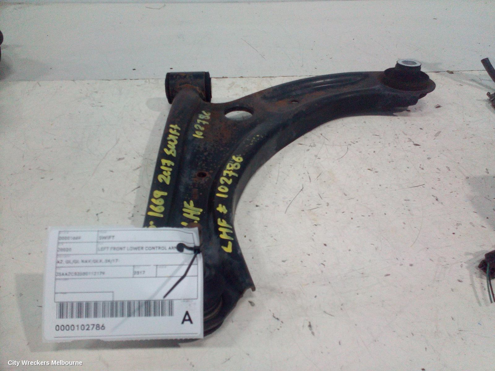 SUZUKI SWIFT 2017 Left Front Lower Control Arm
