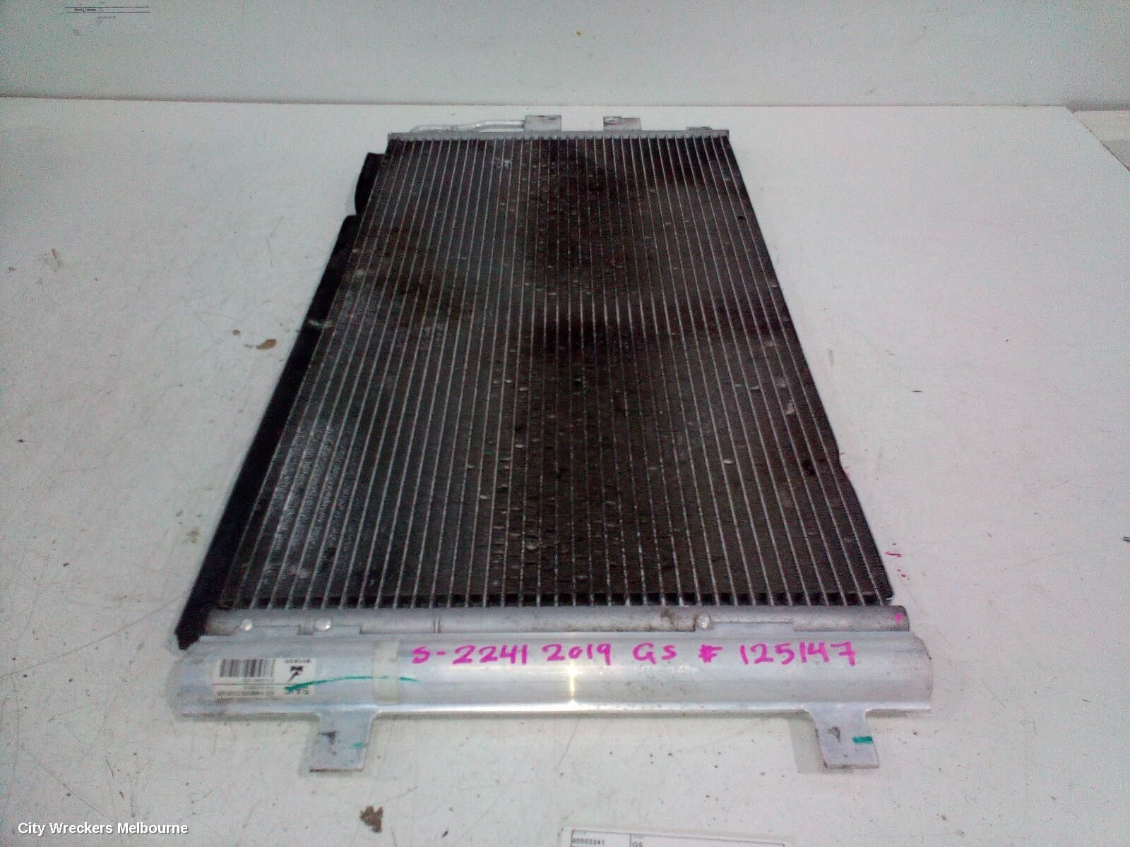 MG GS 2019 A/C Condenser