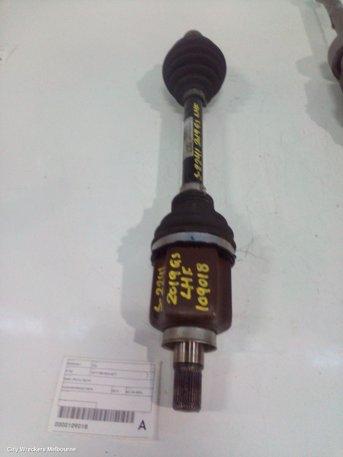 MG GS 2019 Left Driveshaft