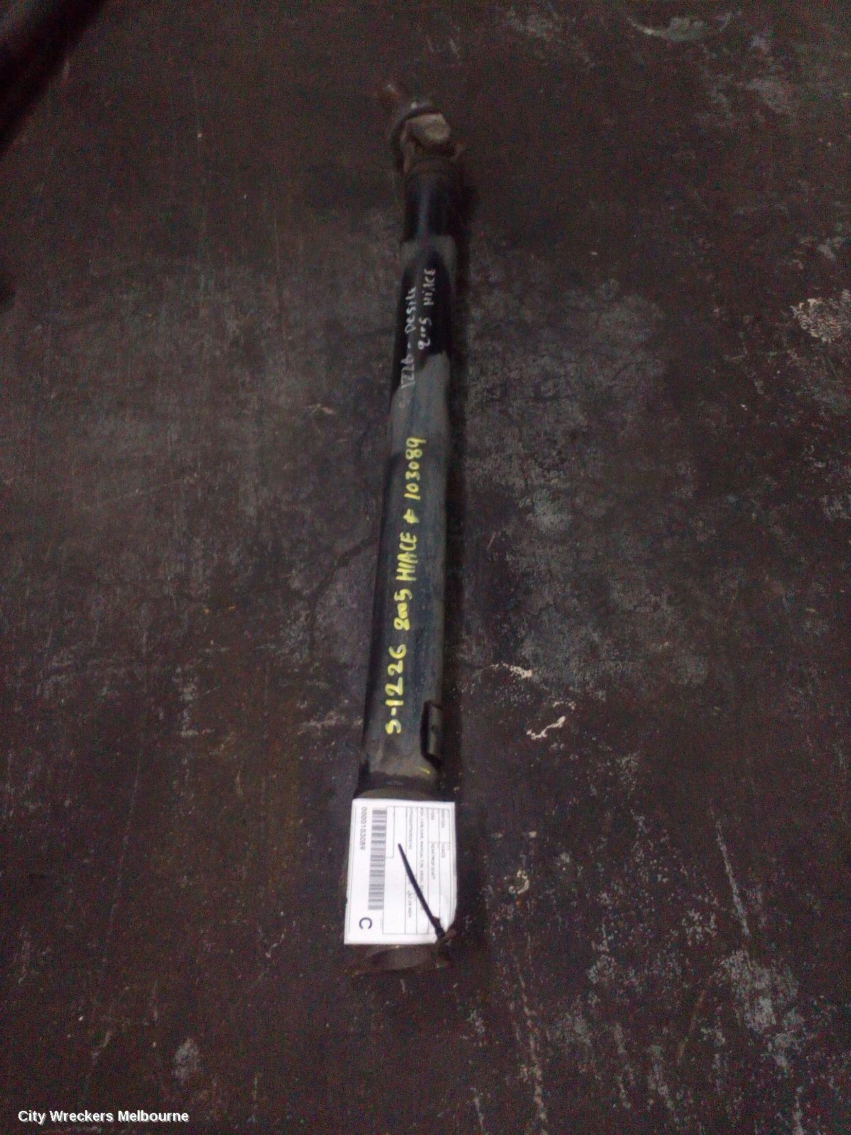 TOYOTA HIACE 2005 Rear Drive Shaft