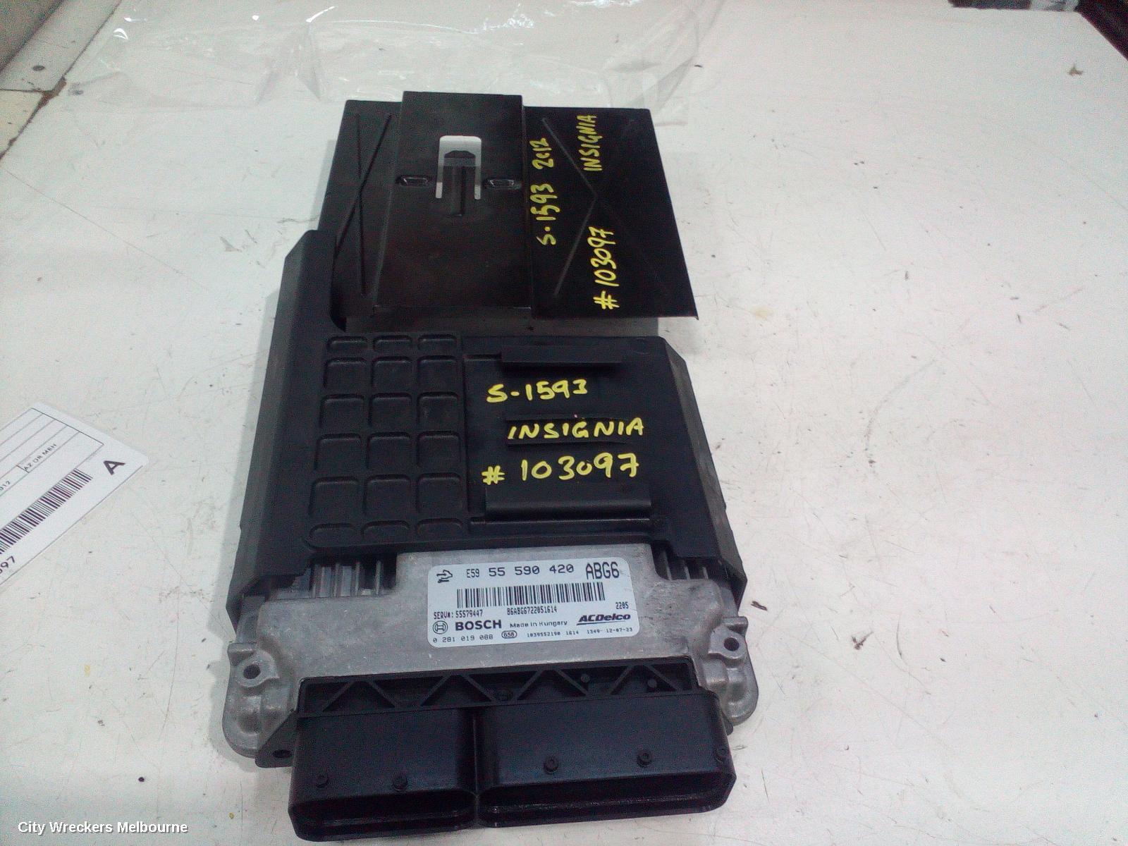 OPEL INSIGNIA 2012 Ecu
