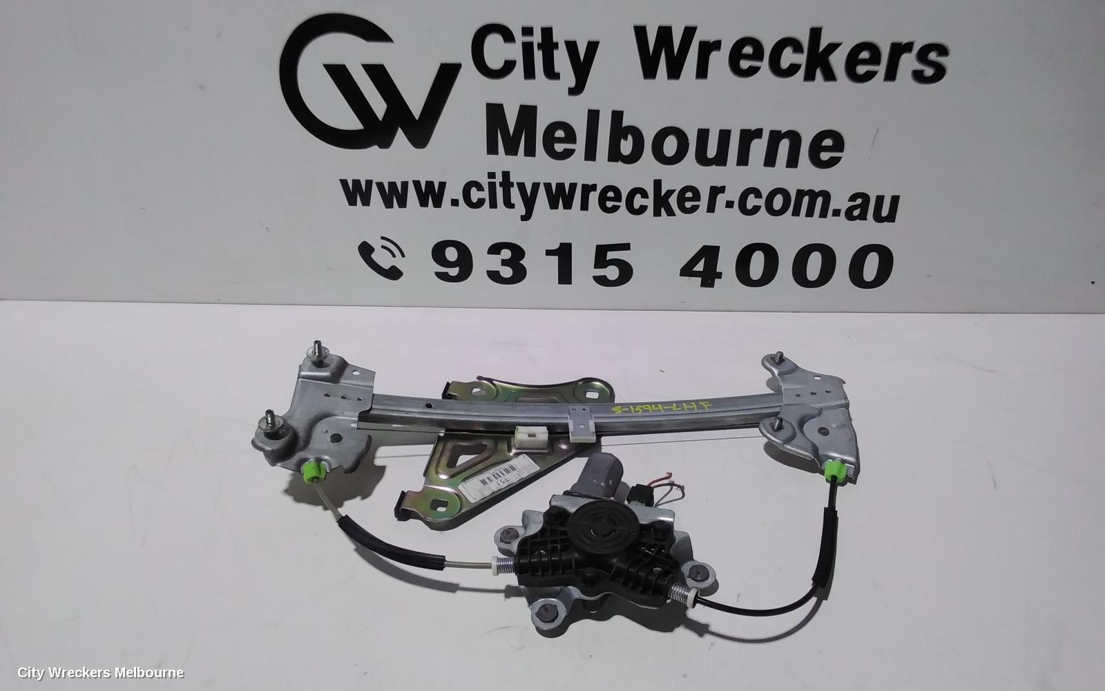 KIA CERATO 2010 Left Front Window Reg/Motor