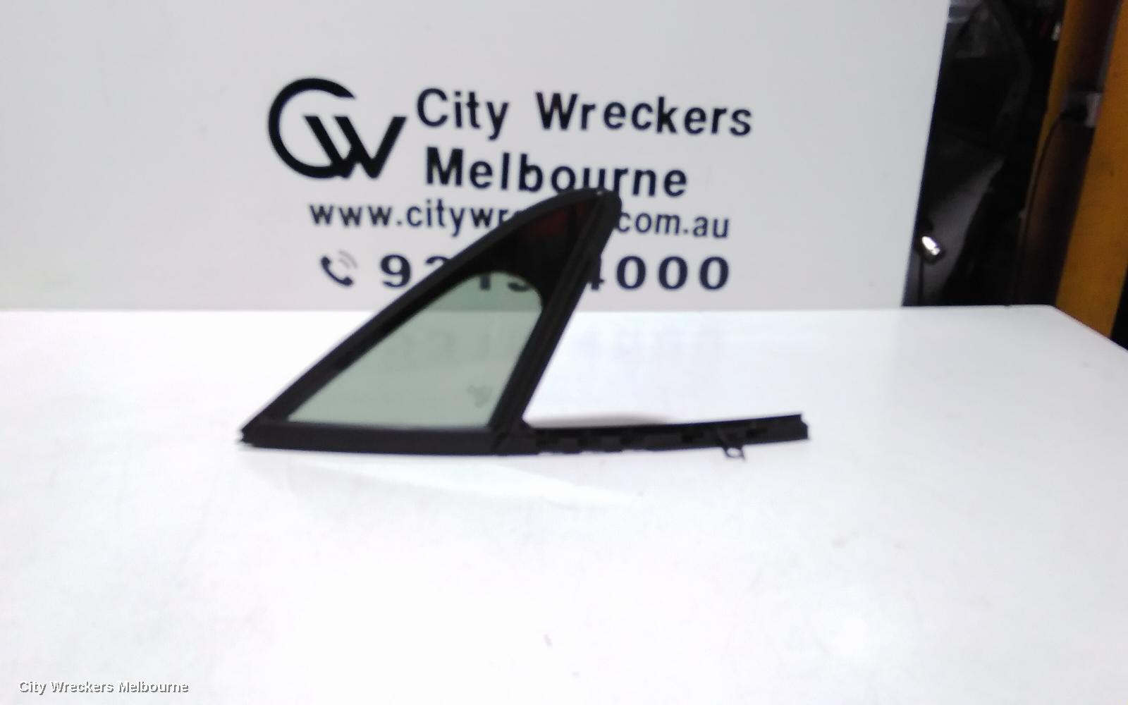 PEUGEOT 508 2012 Right Front 1/4 Door Glass