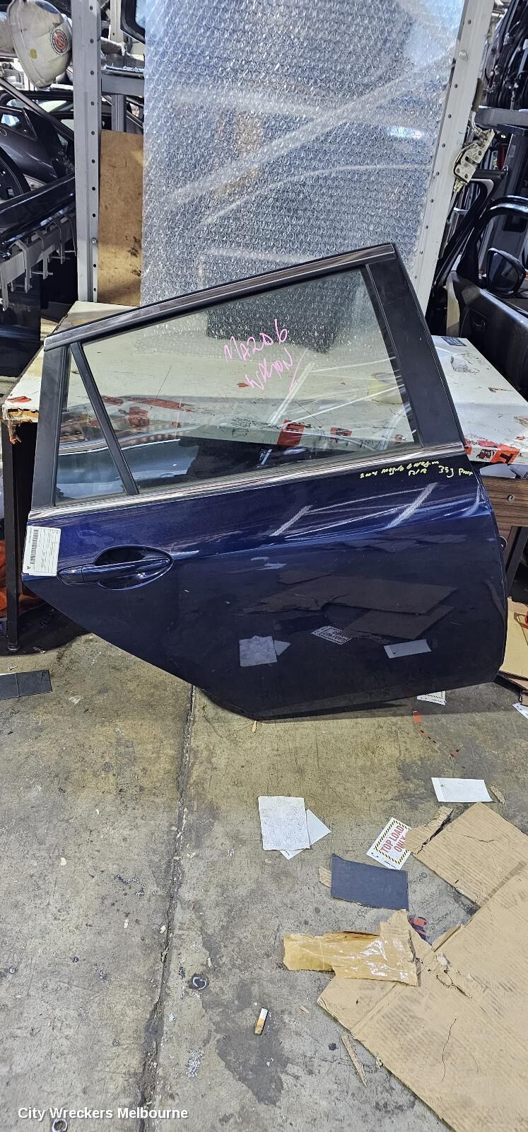 MAZDA 6 2010 Right Rear Door