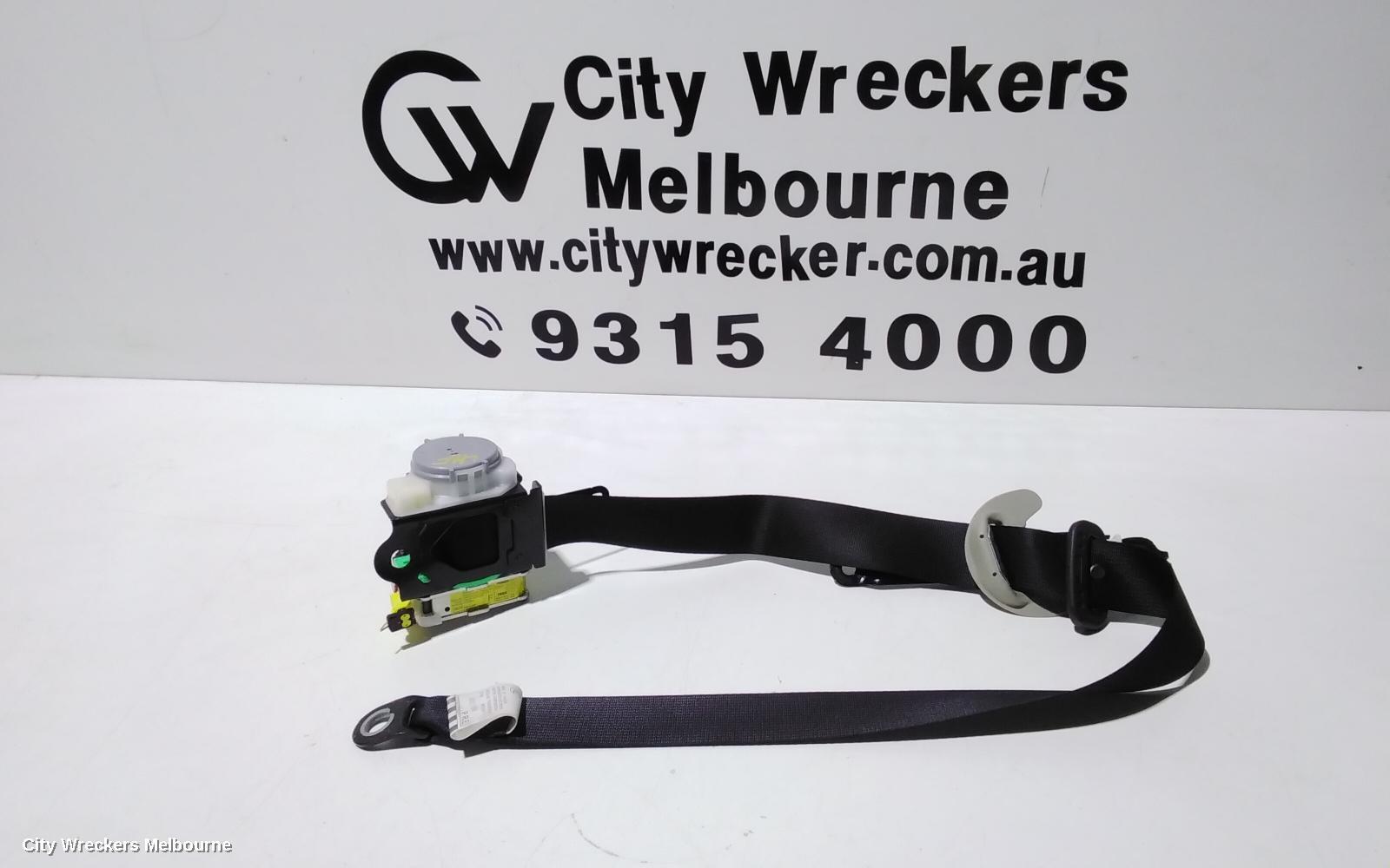 TOYOTA COROLLA 2010 Seatbelt/Stalk