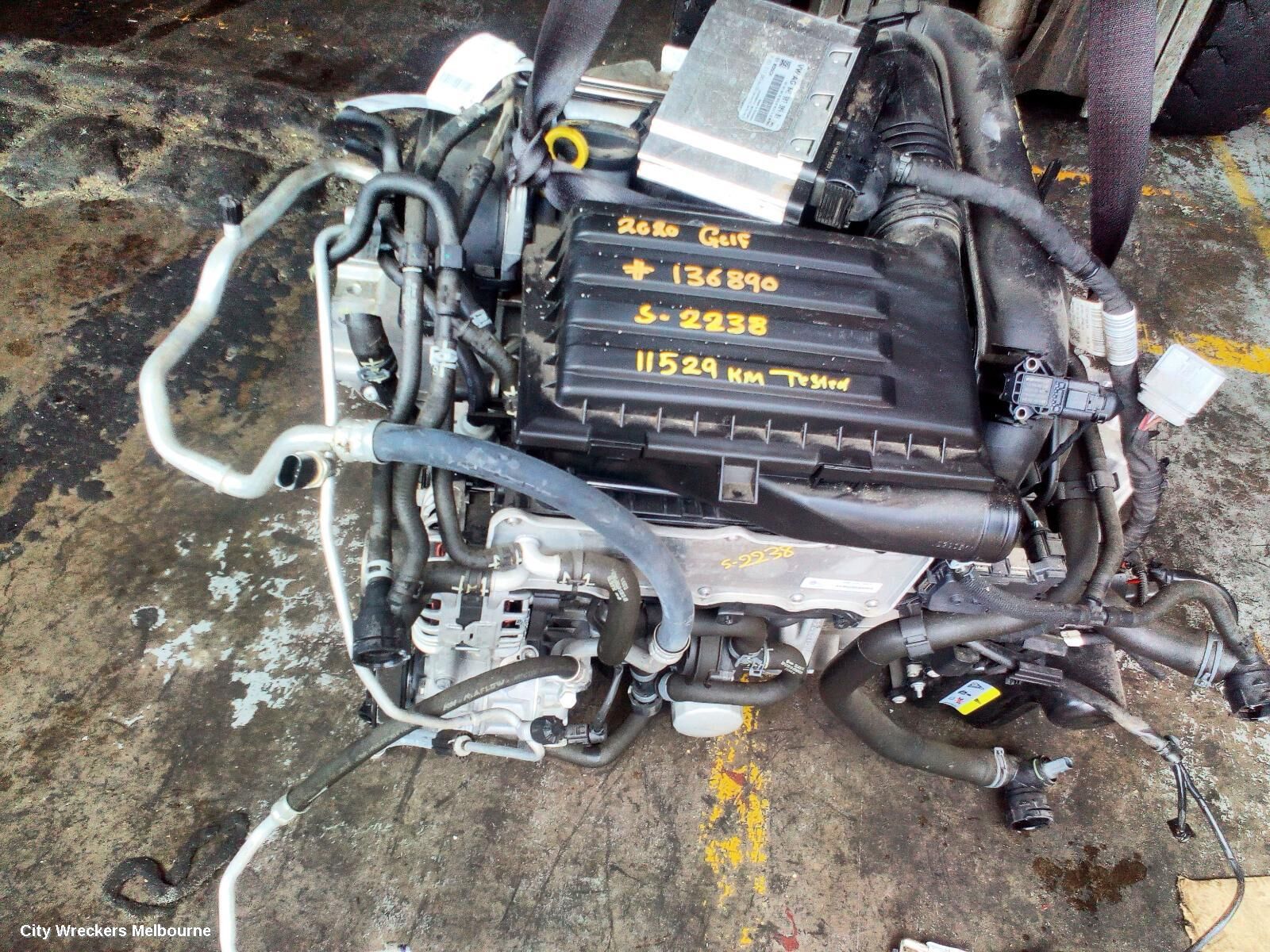 VOLKSWAGEN GOLF 2020 Engine