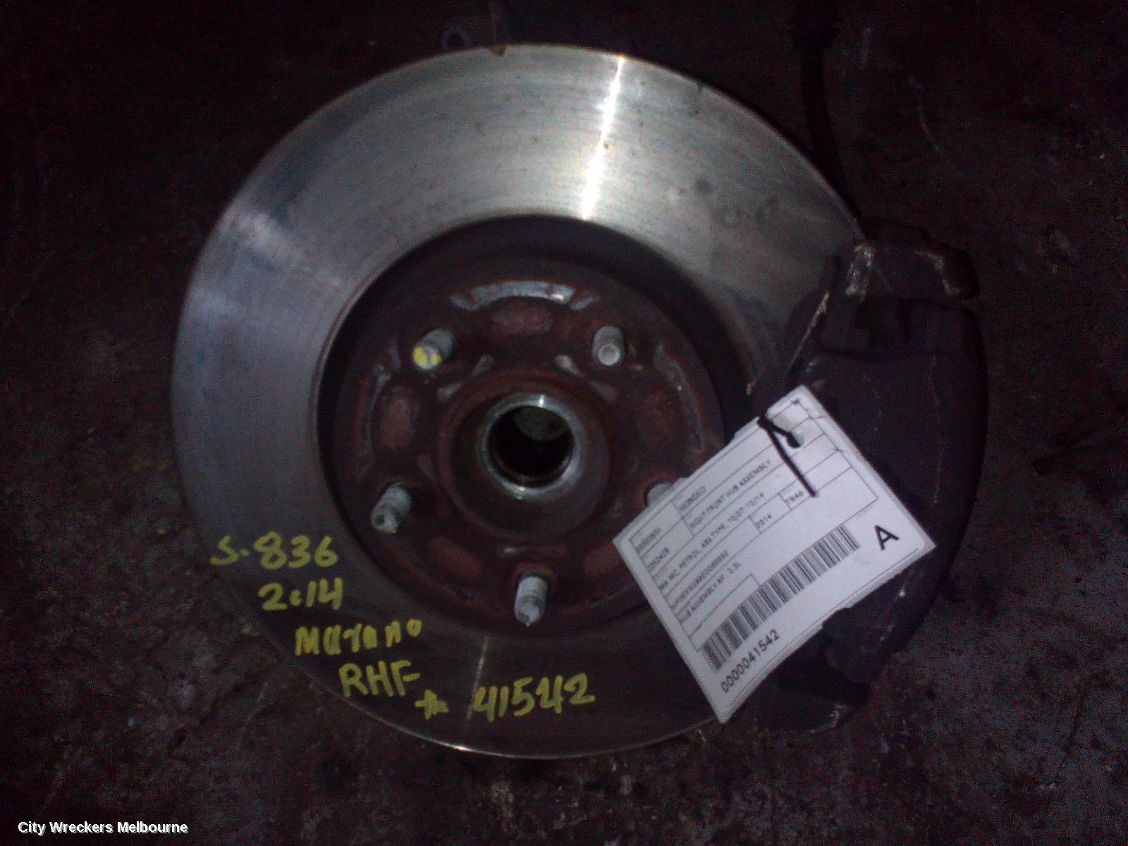 FORD MONDEO 2014 Right Front Hub Assembly