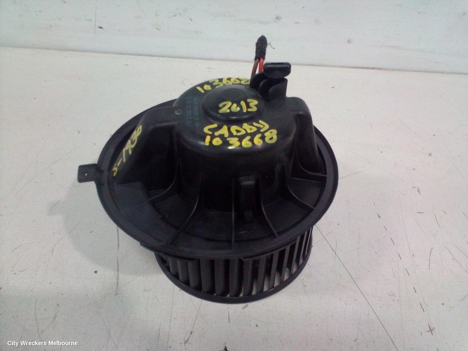 VOLKSWAGEN CADDY 2013 Heater Fan Motor
