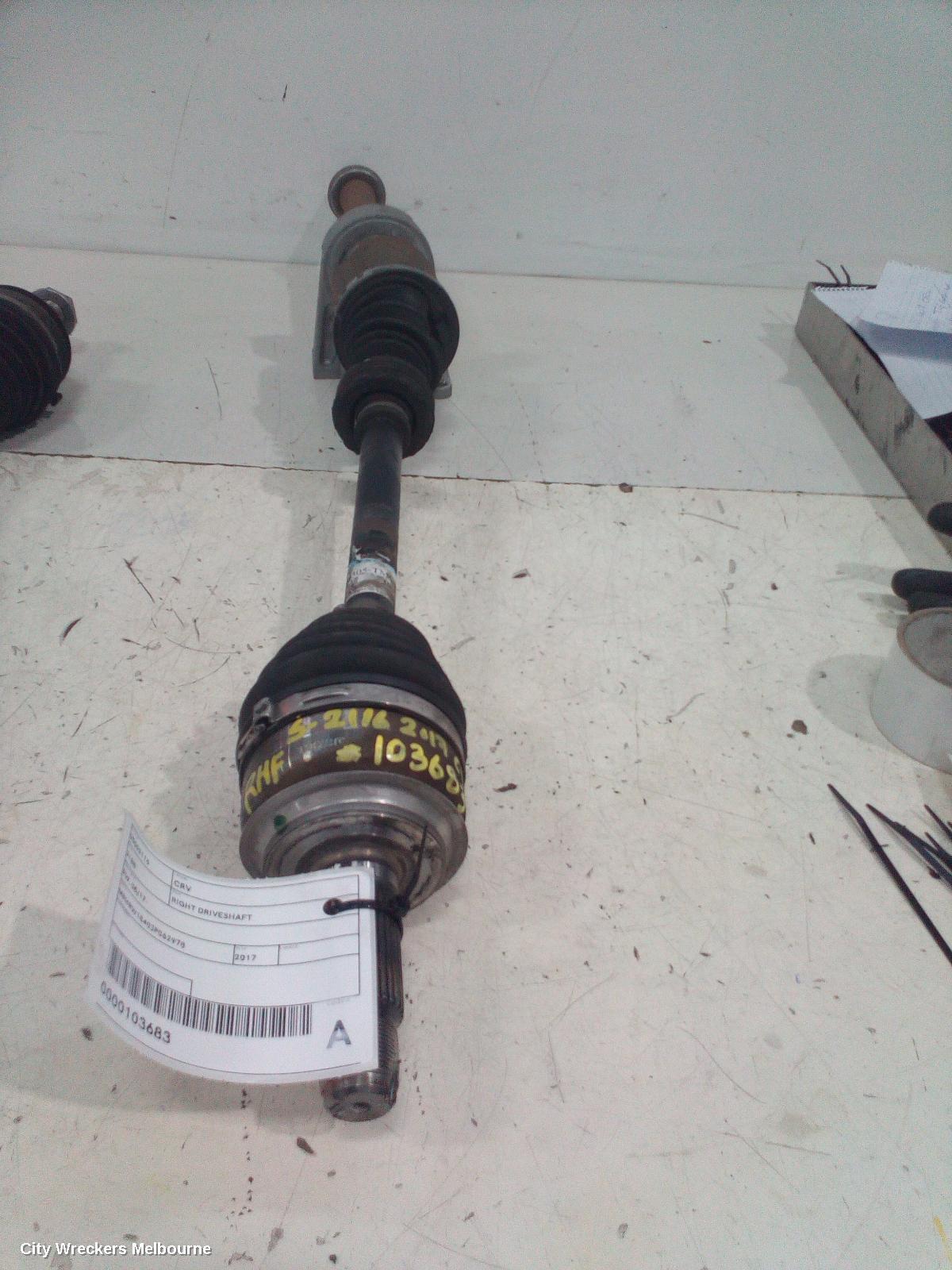 HONDA CRV 2017 Right Driveshaft