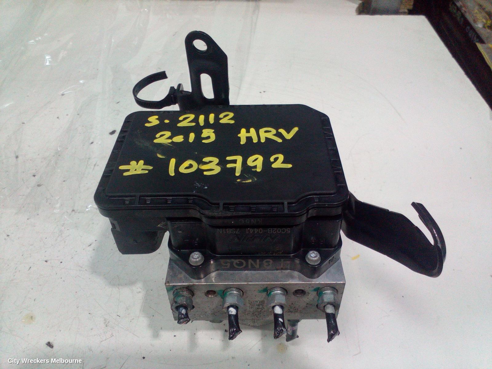 HONDA HRV 2015 Abs Pump/Modulator