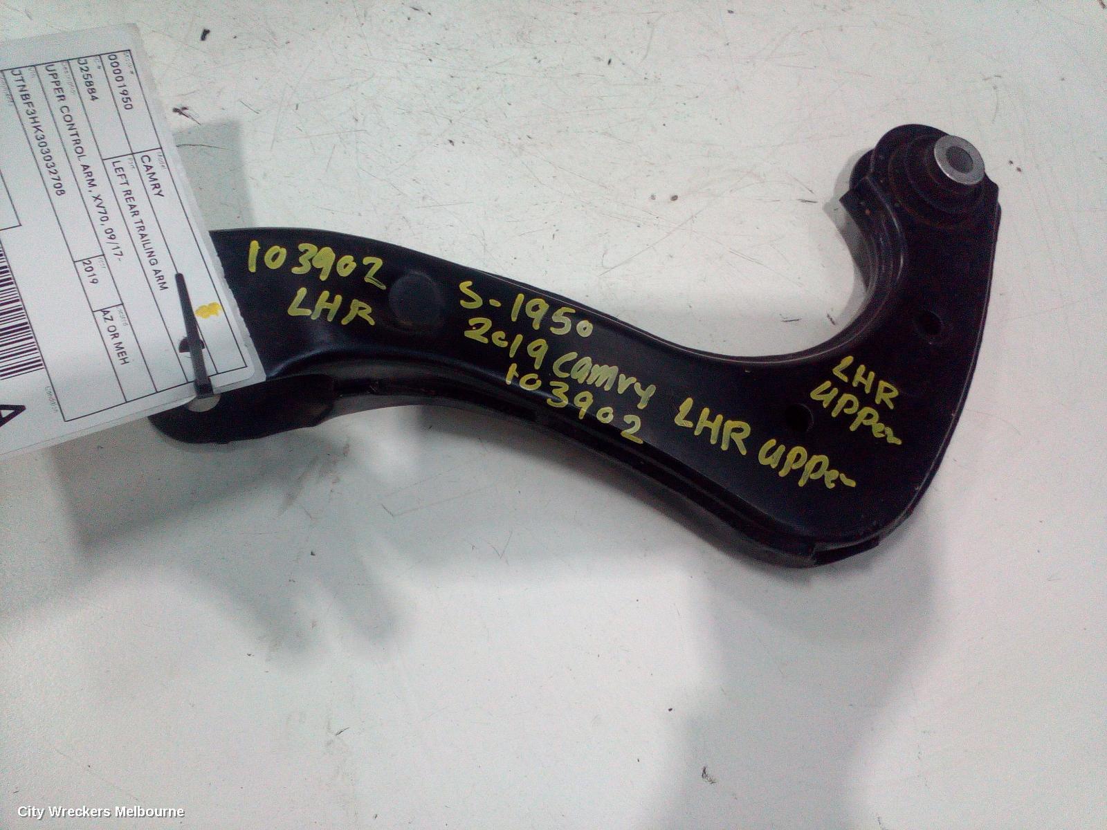 TOYOTA CAMRY 2019 Left Rear Trailing Arm