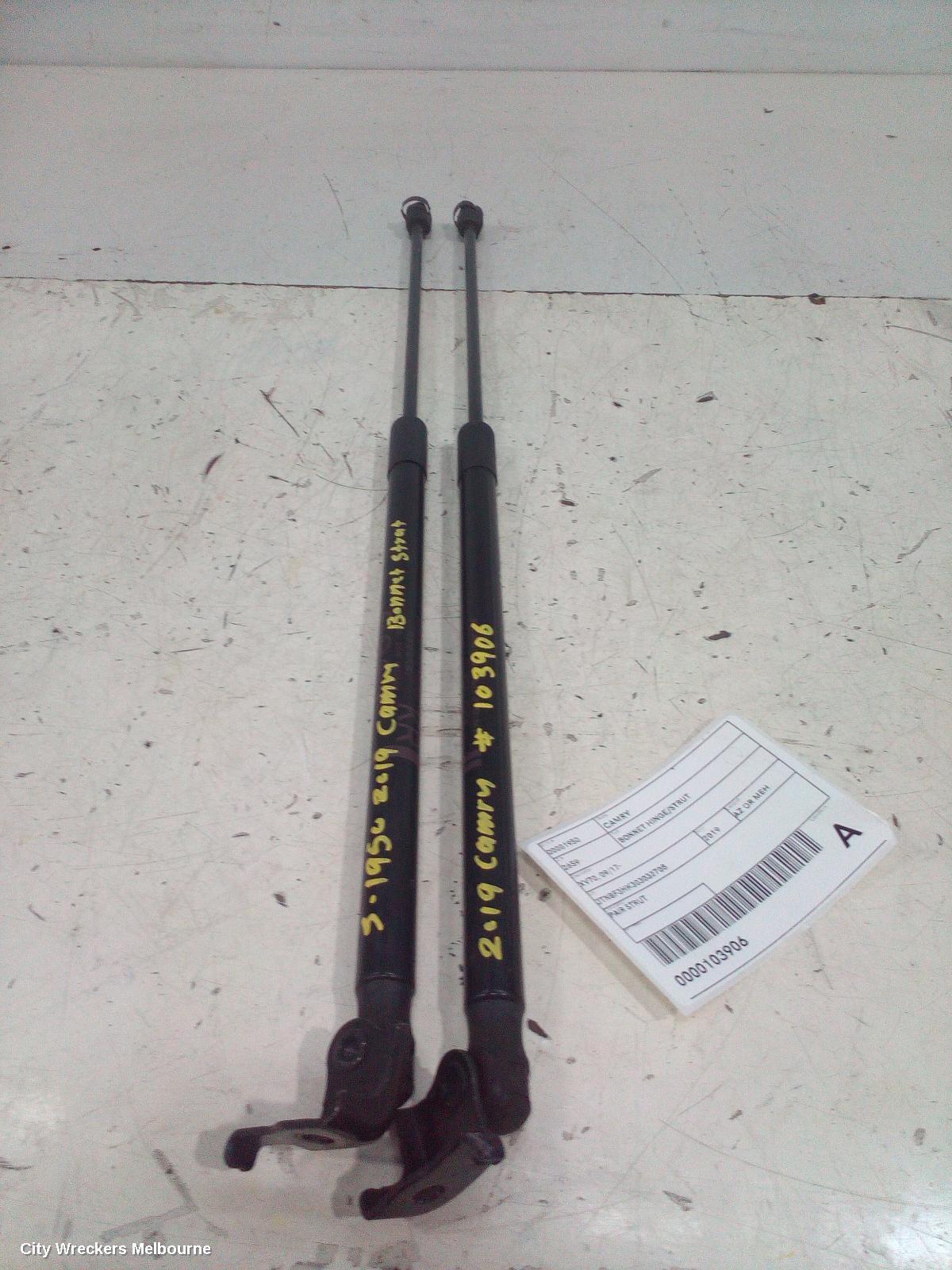 TOYOTA CAMRY 2019 Bonnet Hinge/Strut