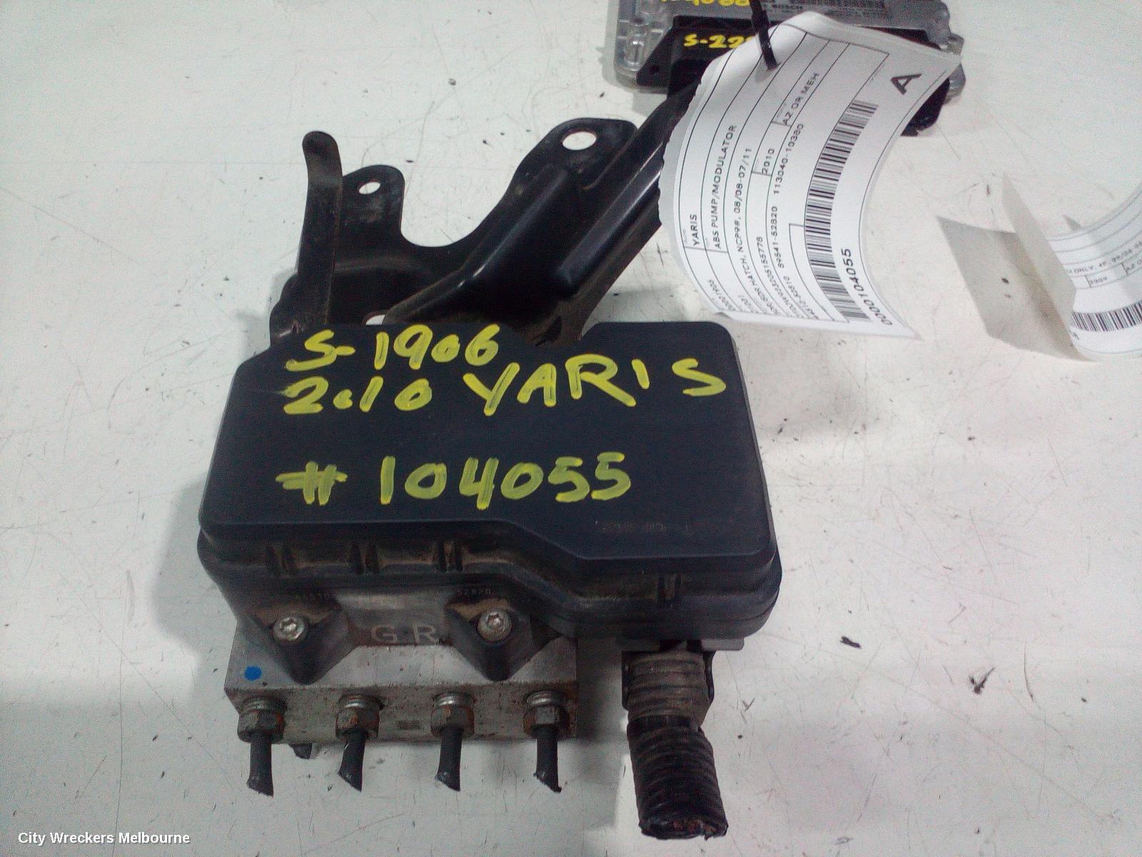 TOYOTA YARIS 2010 Abs Pump/Modulator