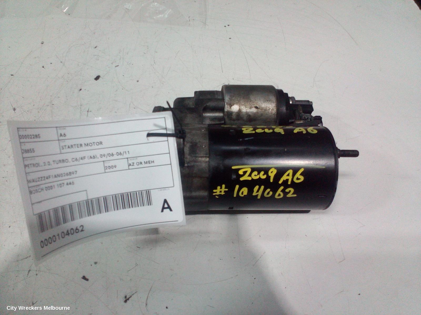 AUDI A6 2009 Starter