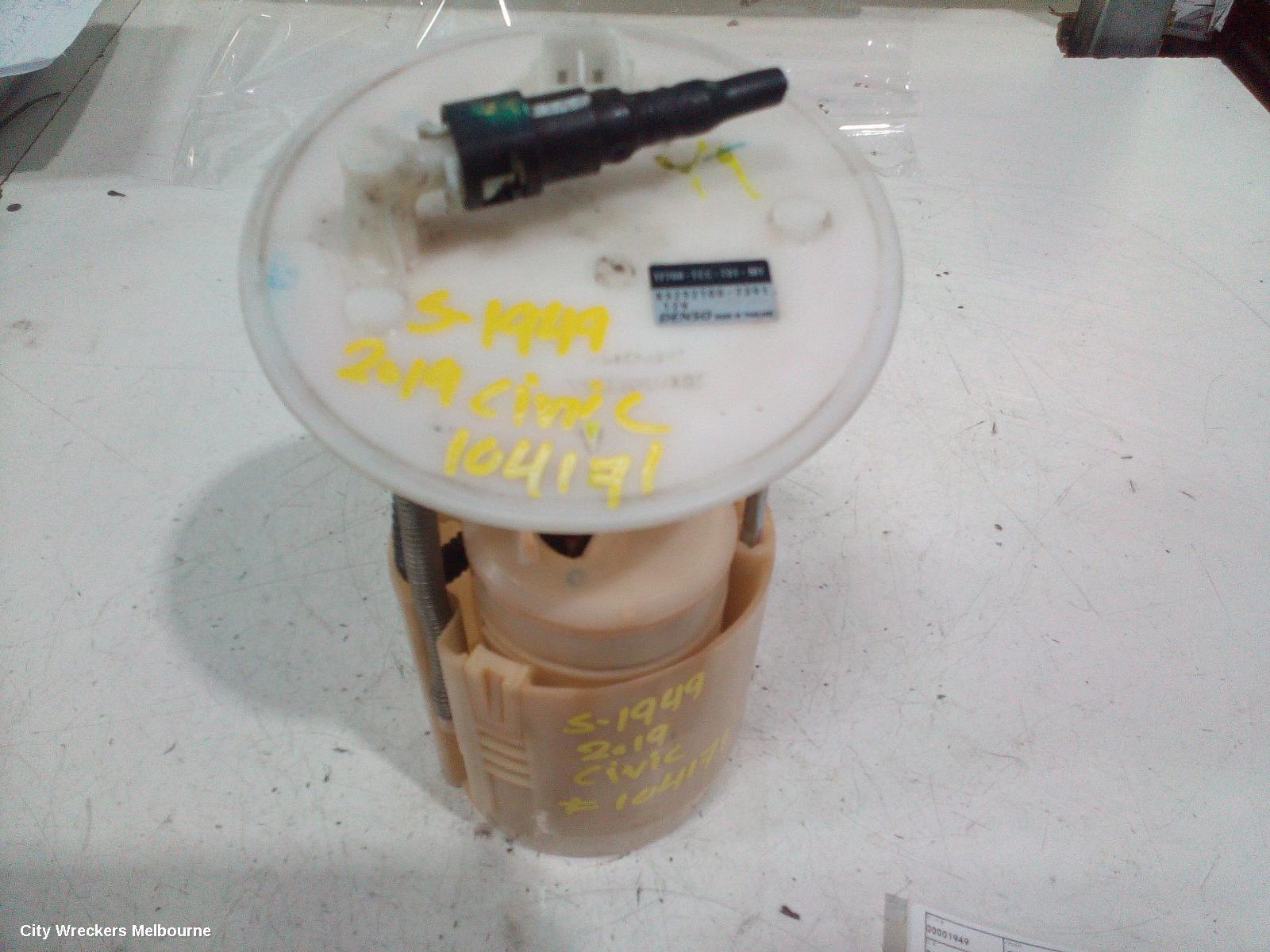 HONDA CIVIC 2019 Fuel Pump