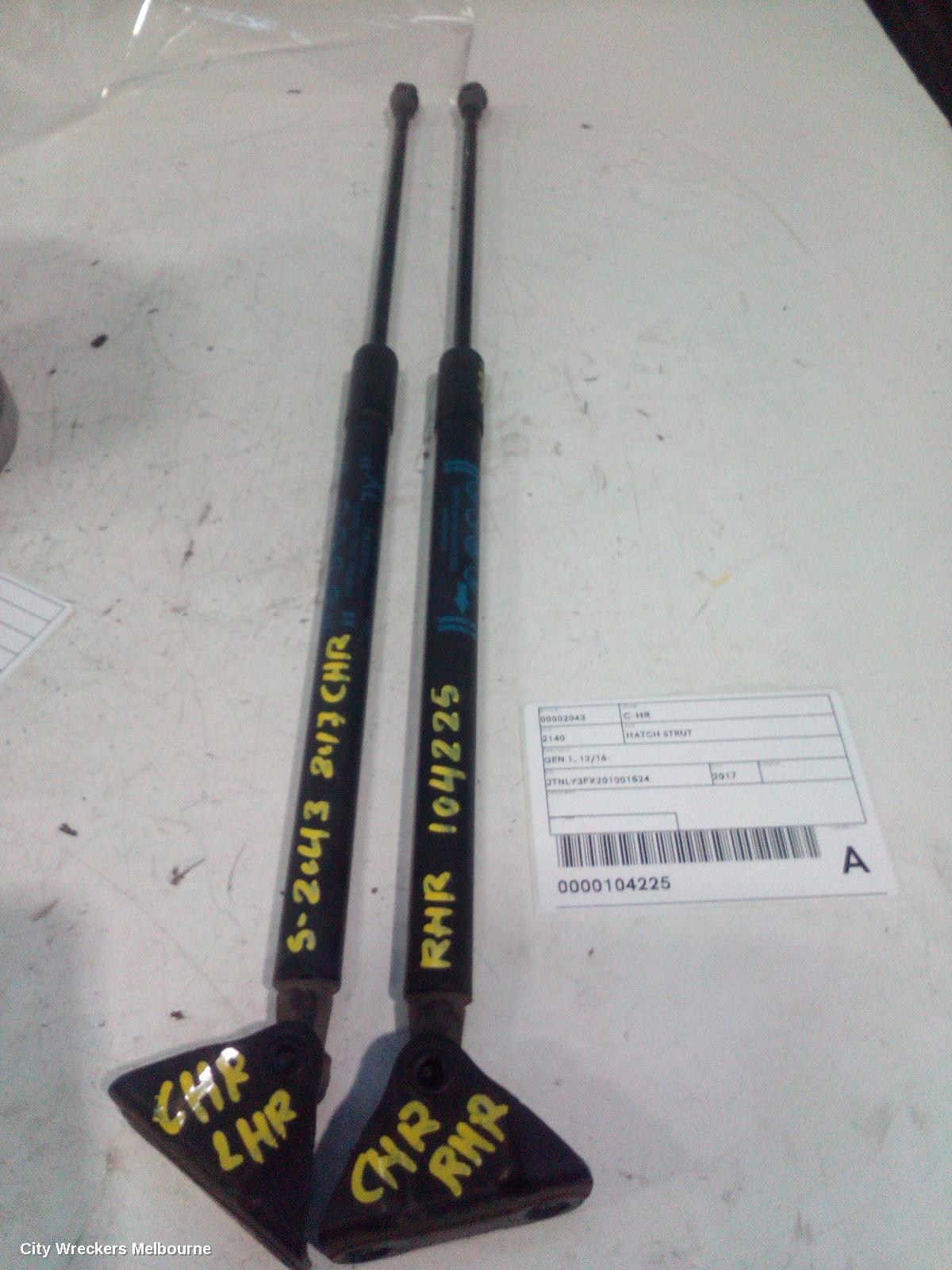 TOYOTA C-HR 2017 Hatch Strut