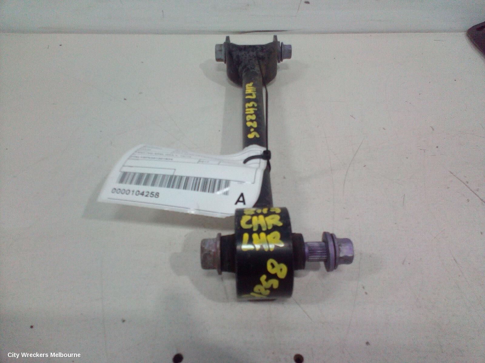 TOYOTA C-HR 2017 Left Rear Trailing Arm