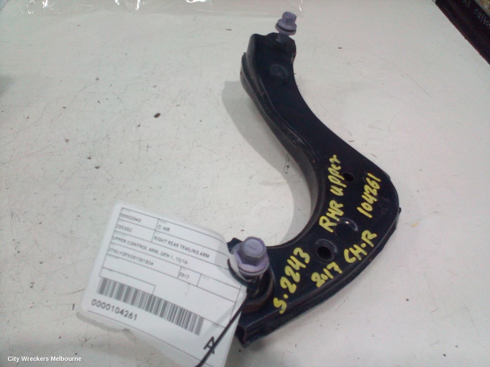 TOYOTA C-HR 2017 Right Rear Trailing Arm