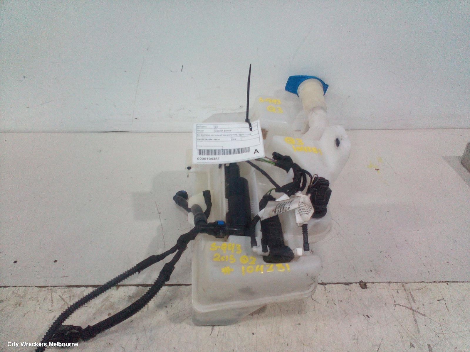 AUDI Q3 2015 Washer Bottle