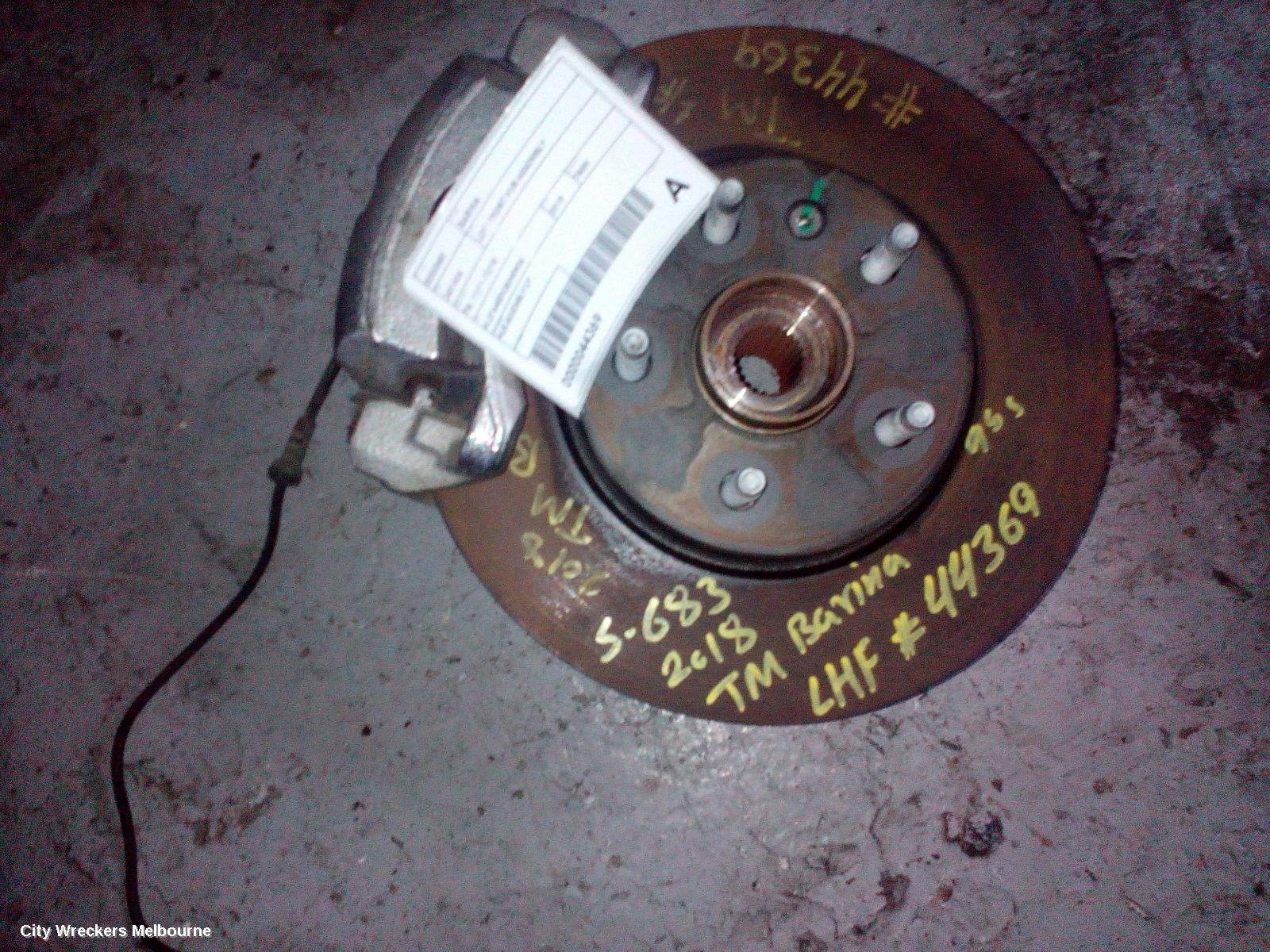 HOLDEN BARINA 2018 Left Front Hub Assembly