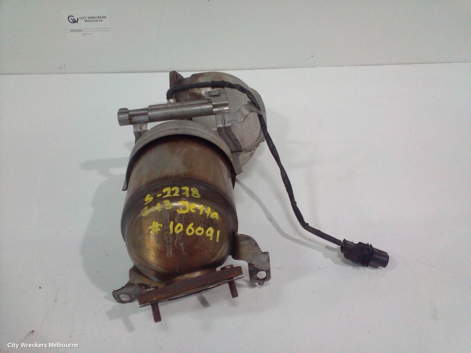 VOLKSWAGEN JETTA 2013 Catalytic Converter