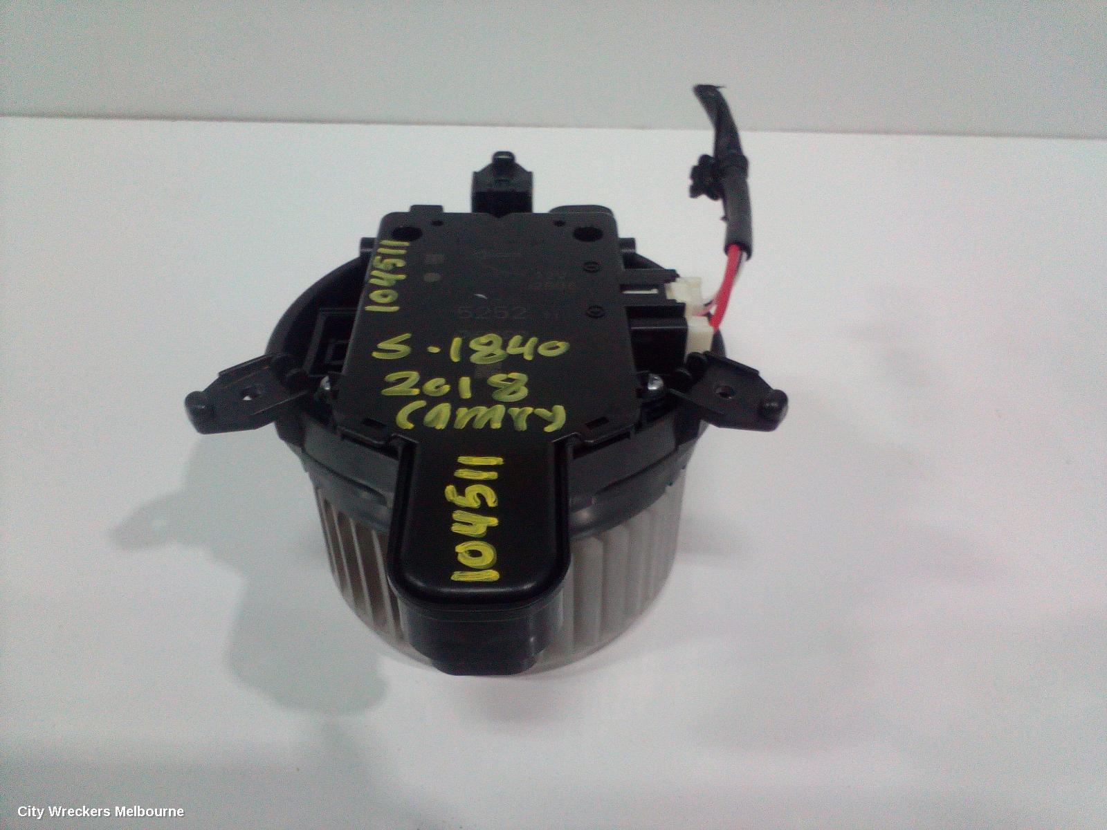 TOYOTA CAMRY 2018 Heater Fan Motor