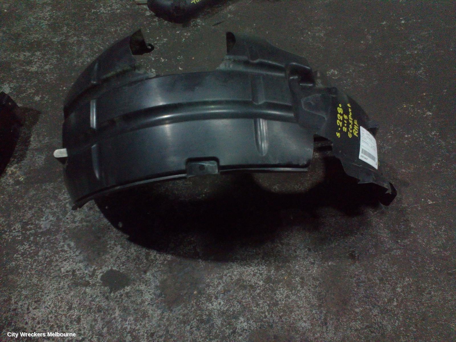 FORD ECOSPORT 2015 Right Guard Liner