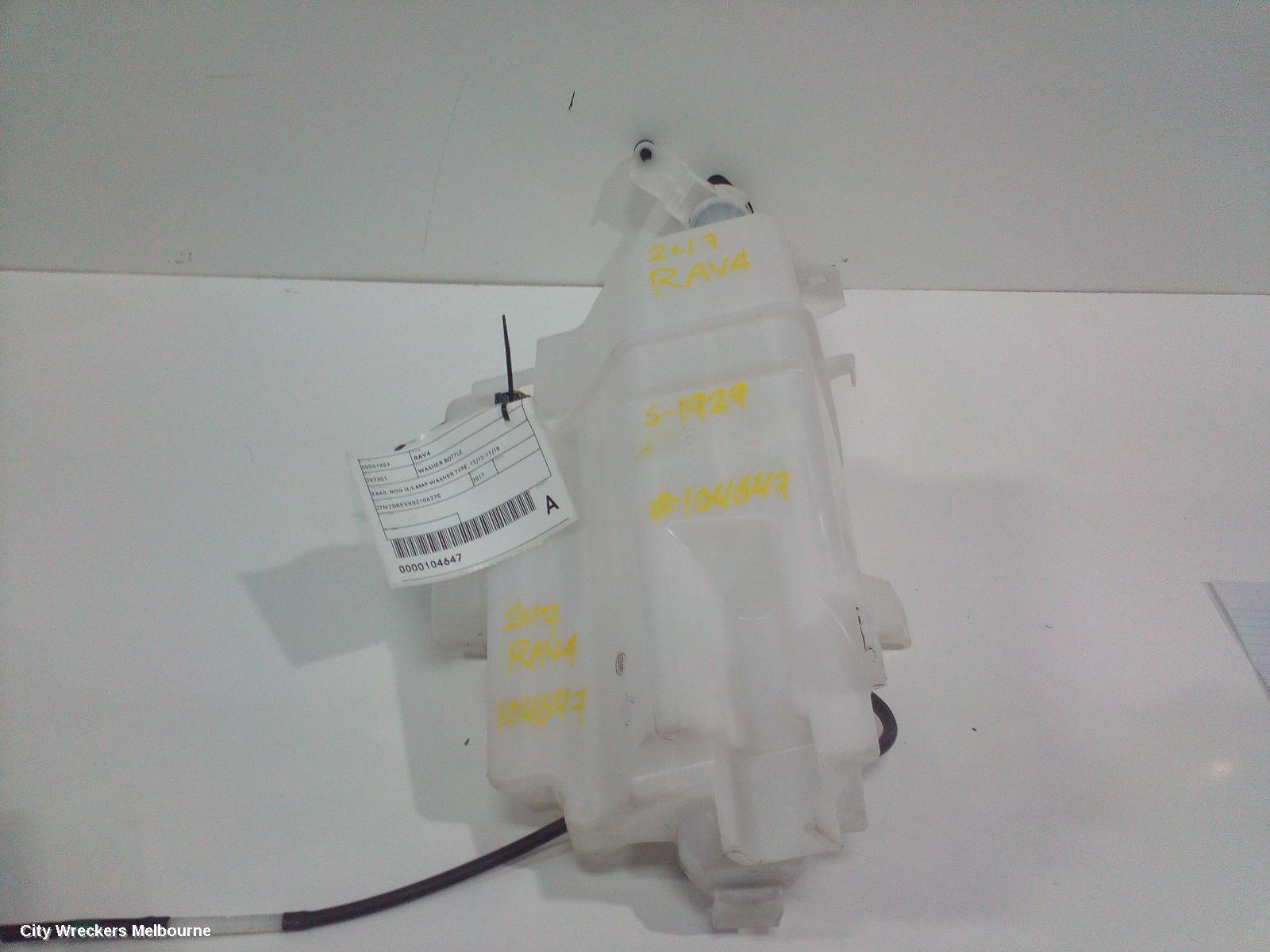 TOYOTA RAV4 2017 Washer Bottle