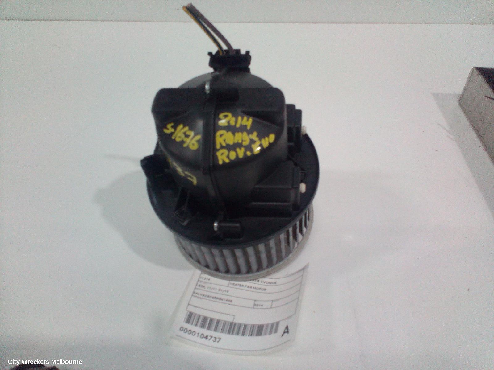 LAND ROVER RANGEROVER EVOQUE 2014 Heater Fan Motor